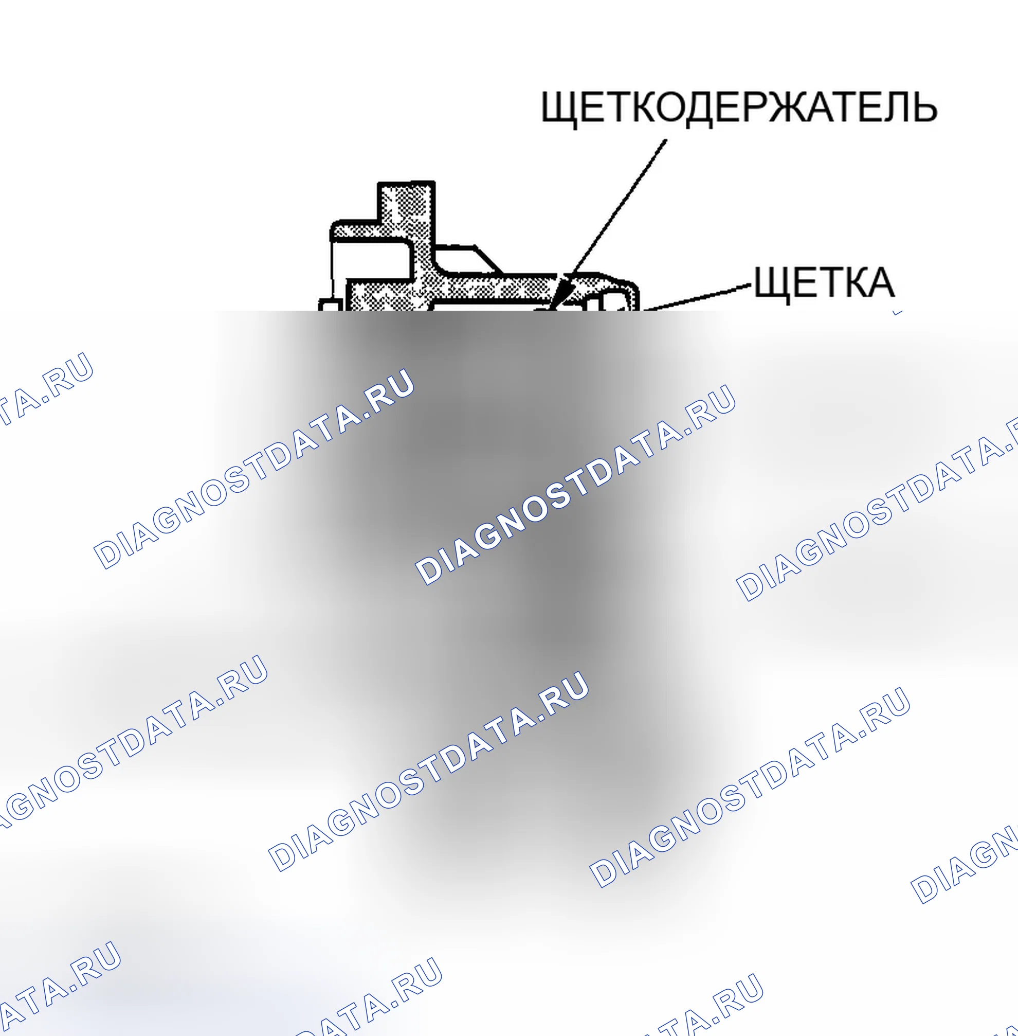 Рис. 40: Датчик положения дроссельной заслонки (Tp). Honda Accord VI