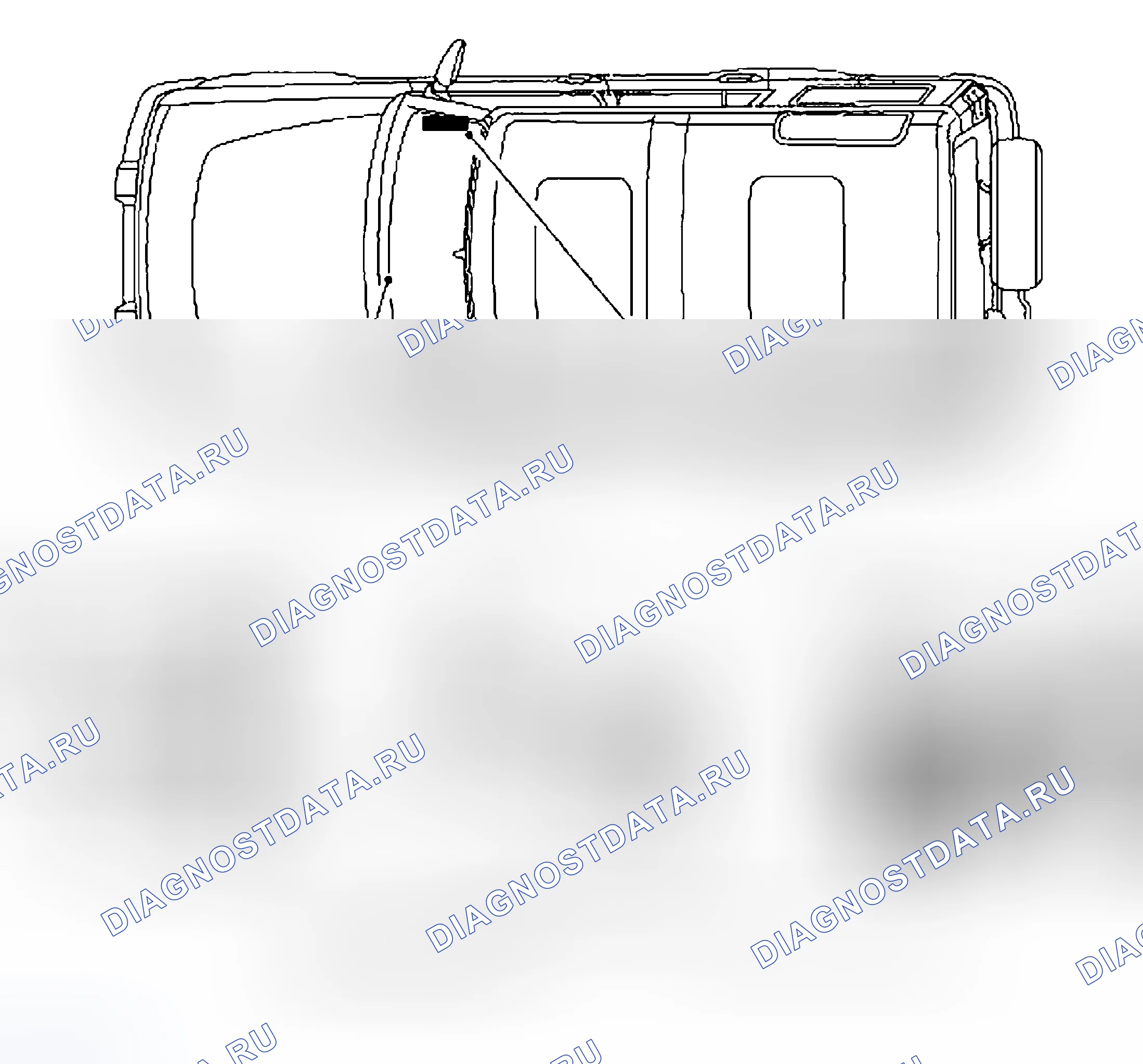 Рис. 27: РАСПОЛОЖЕНИЕ КОМПОНЕНТОВ. Land Rover Discovery L318