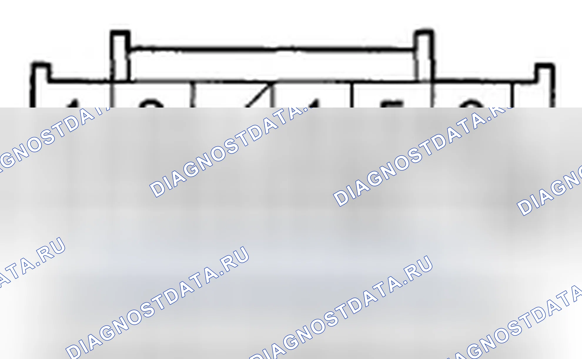 Рис. 526: РАЗЪЕМ ДИСПЛЕЯ АУДИО-ОВКВ 12P. Honda Accord VIII