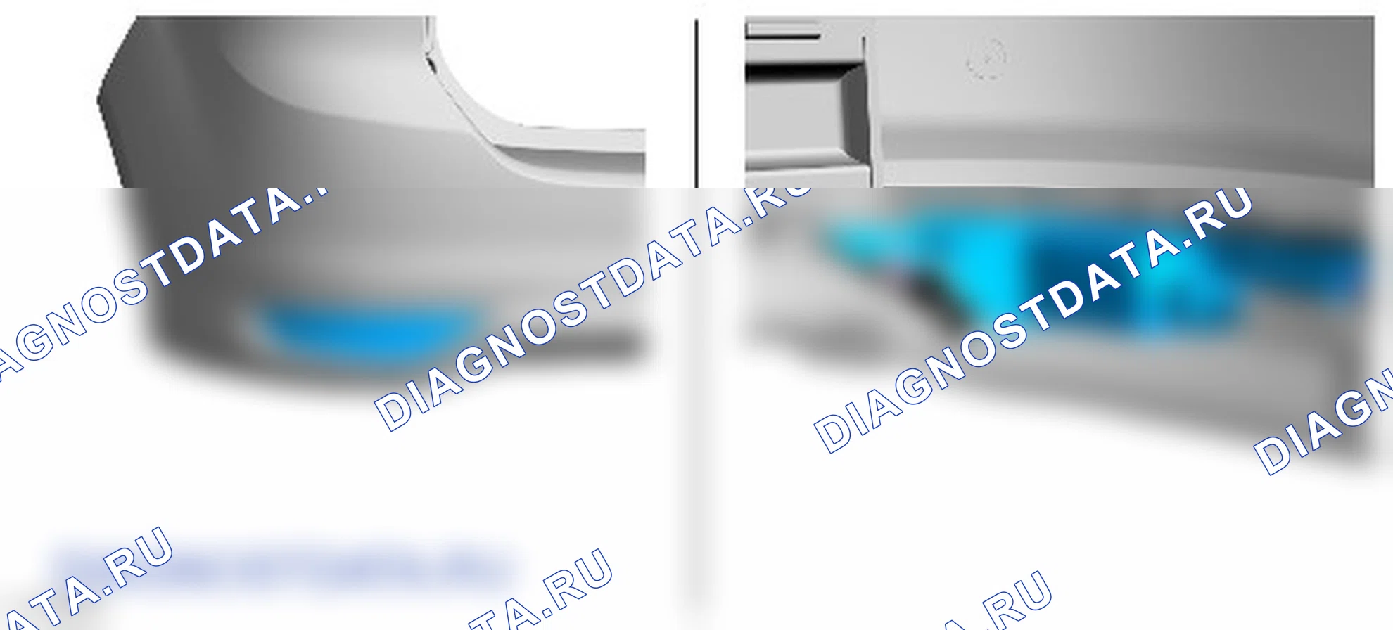 Разборка и сборка кожуха заднего бампера. Ford Grand C-MAX II