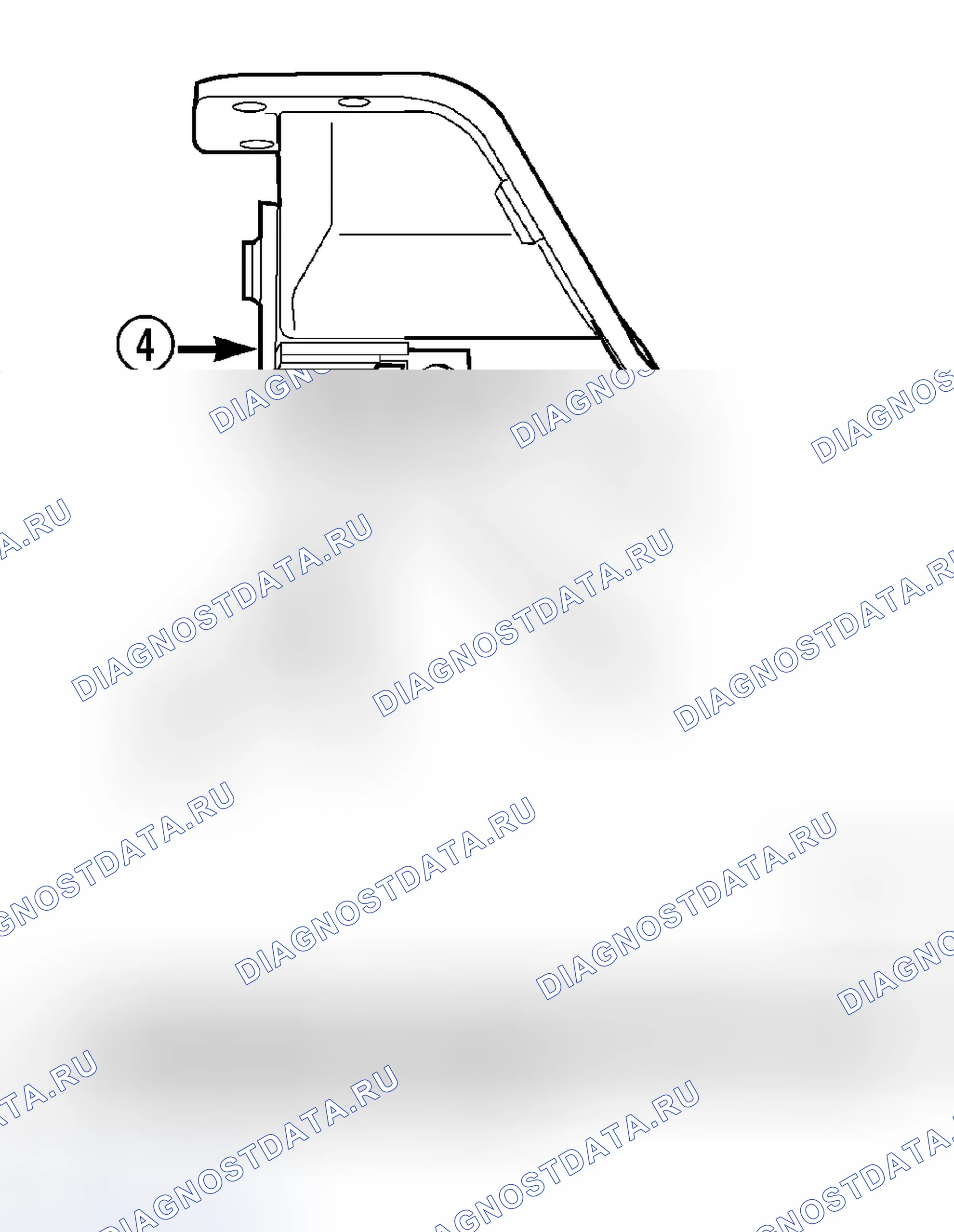 Рис. 183: УСТАНОВКА. Dodge Cab & Chassis R2500 