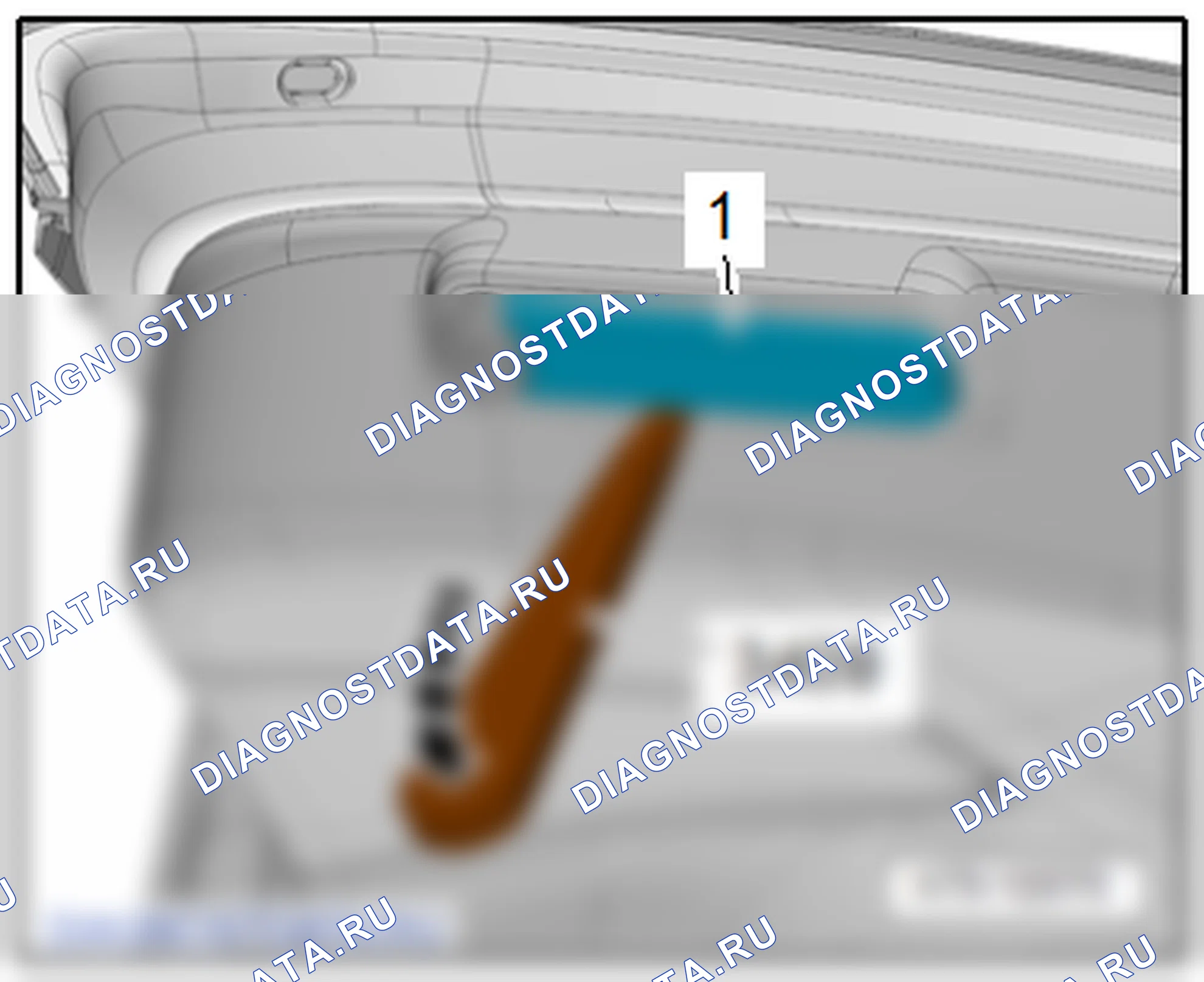 Обшивки багажника. Audi A3 8V