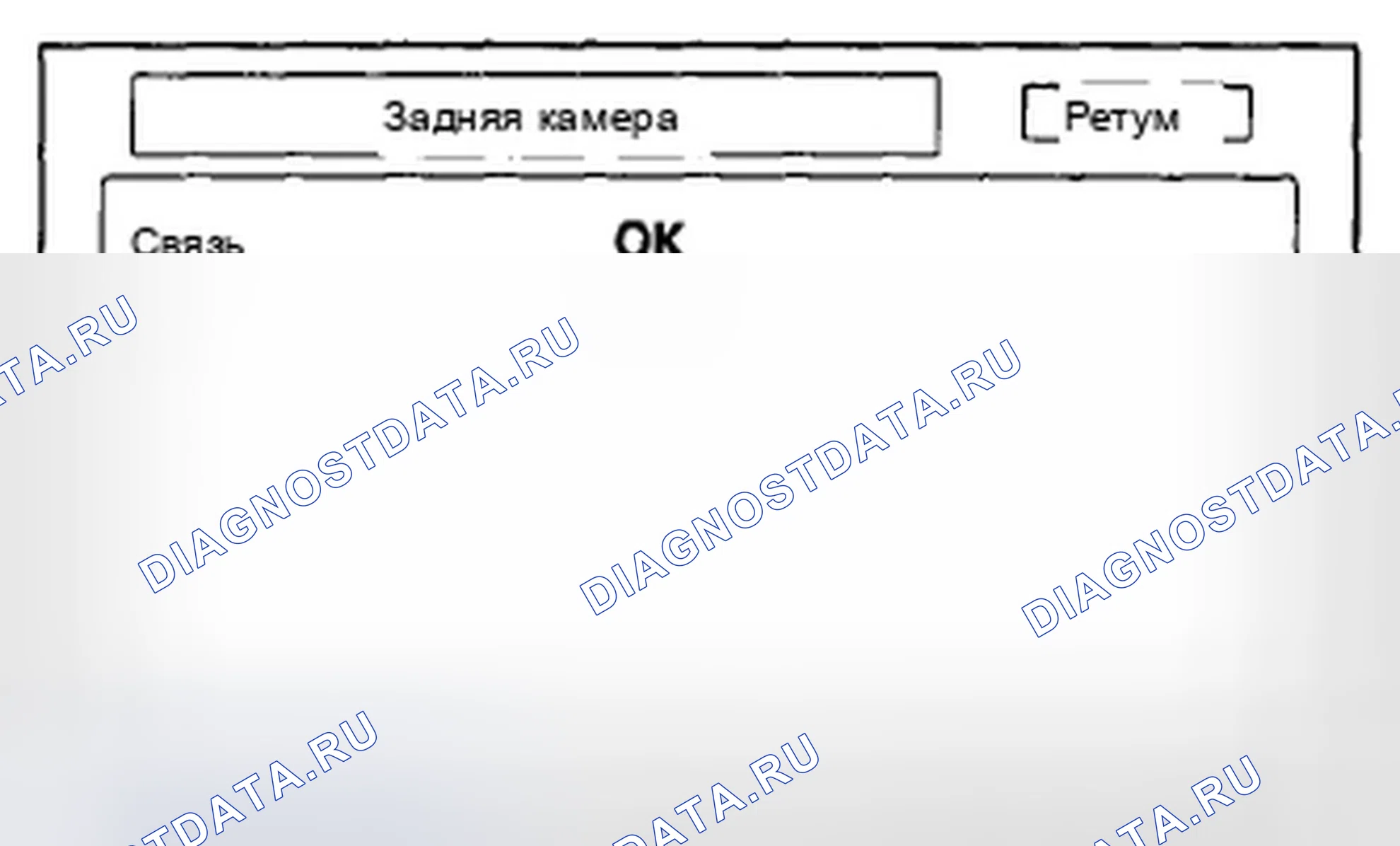Рис. 61: Задняя камера. Honda Accord VIII
