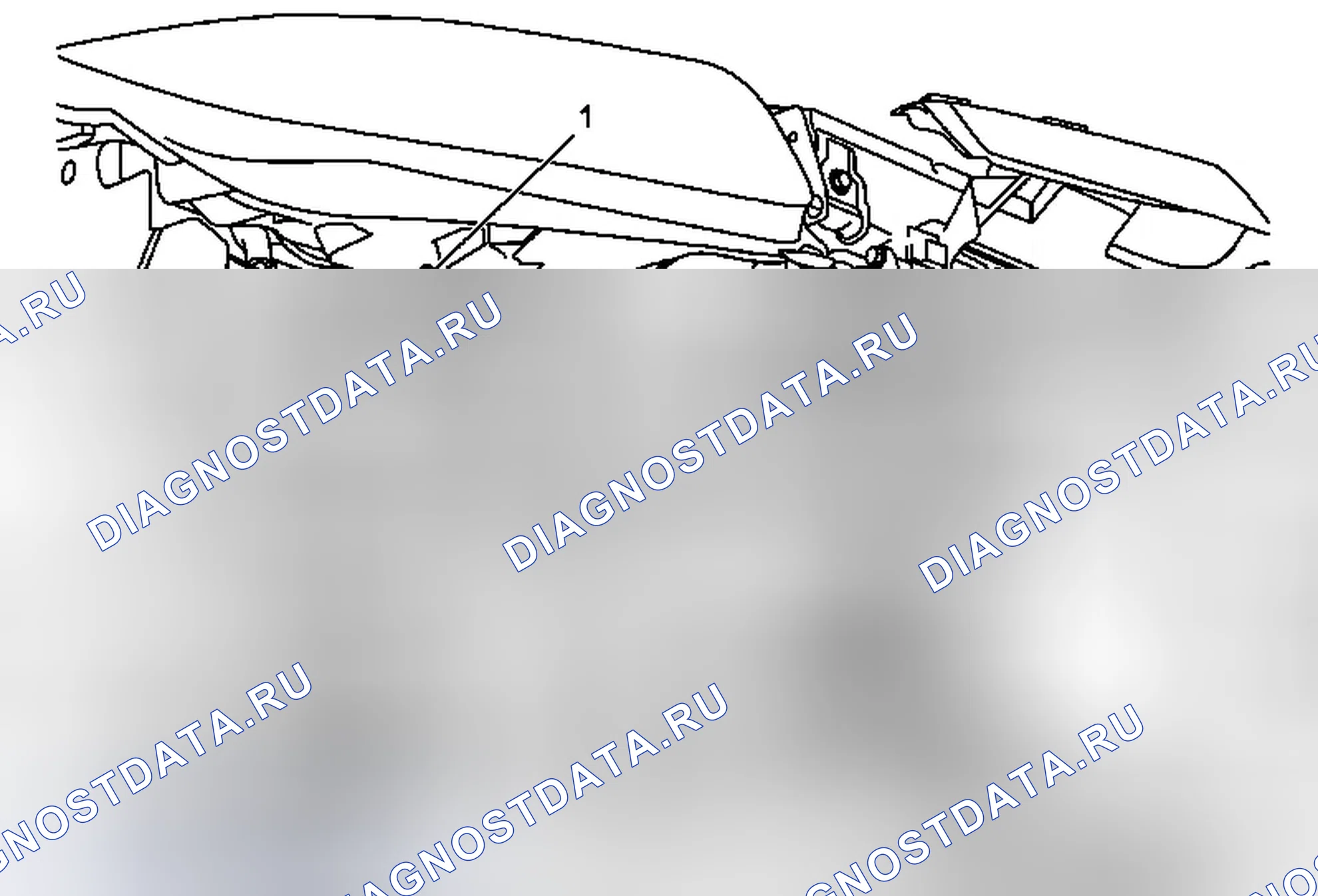 Рис. 19: Замена входного воздуховода воздухоочистителя. Chevrolet Malibu VIII рестайлинг