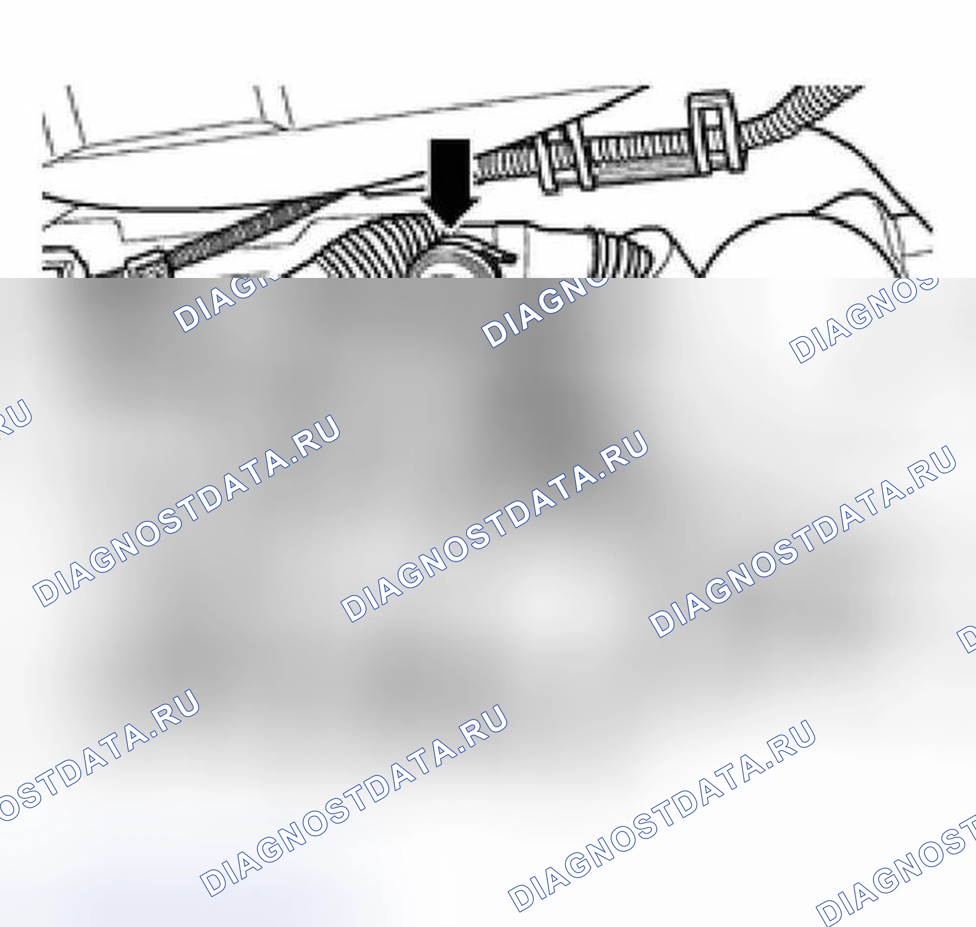 Рис. 15: Примечания к удалению. Volkswagen Golf Mk4