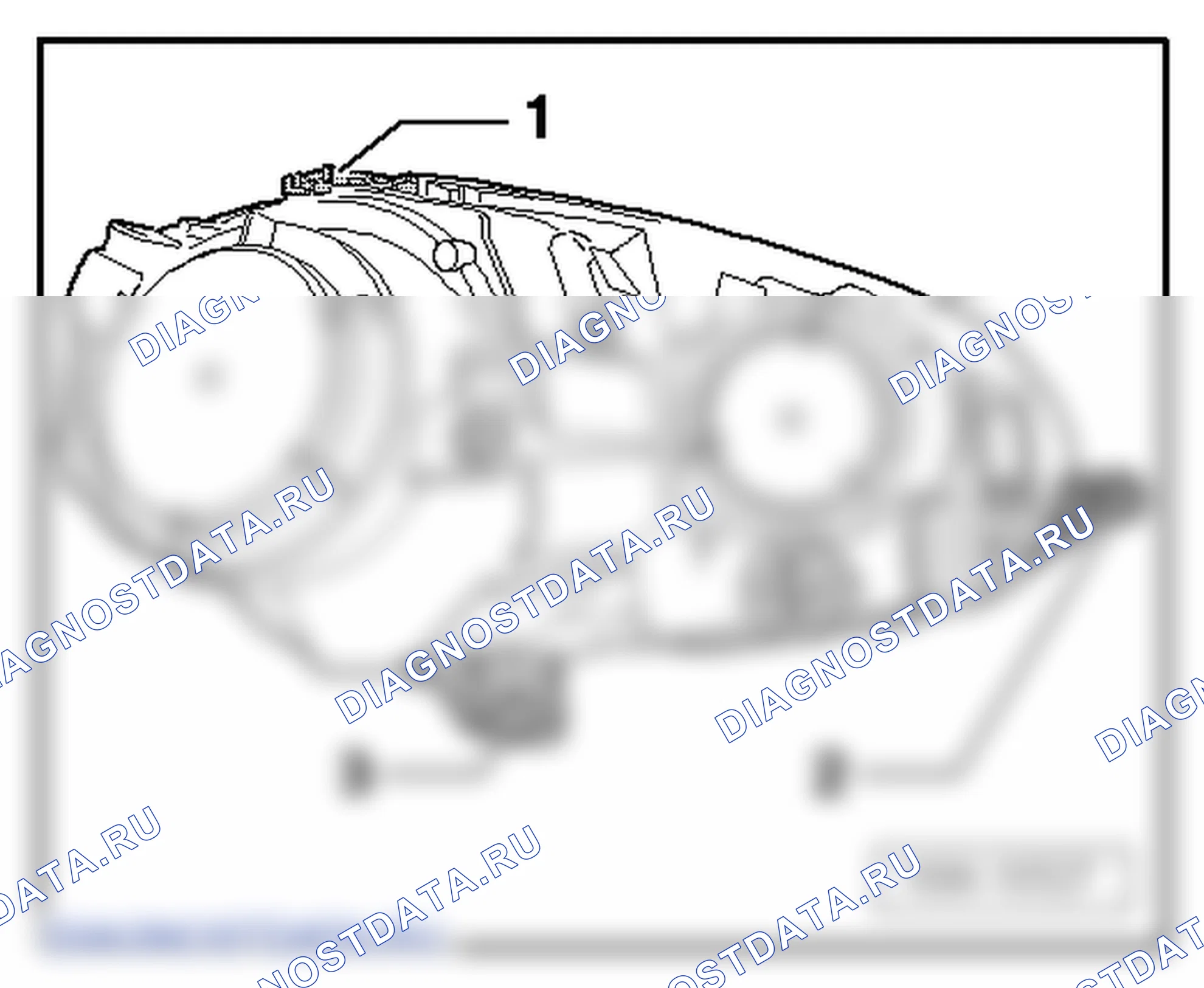 Основные фары. Volkswagen Golf Mk5