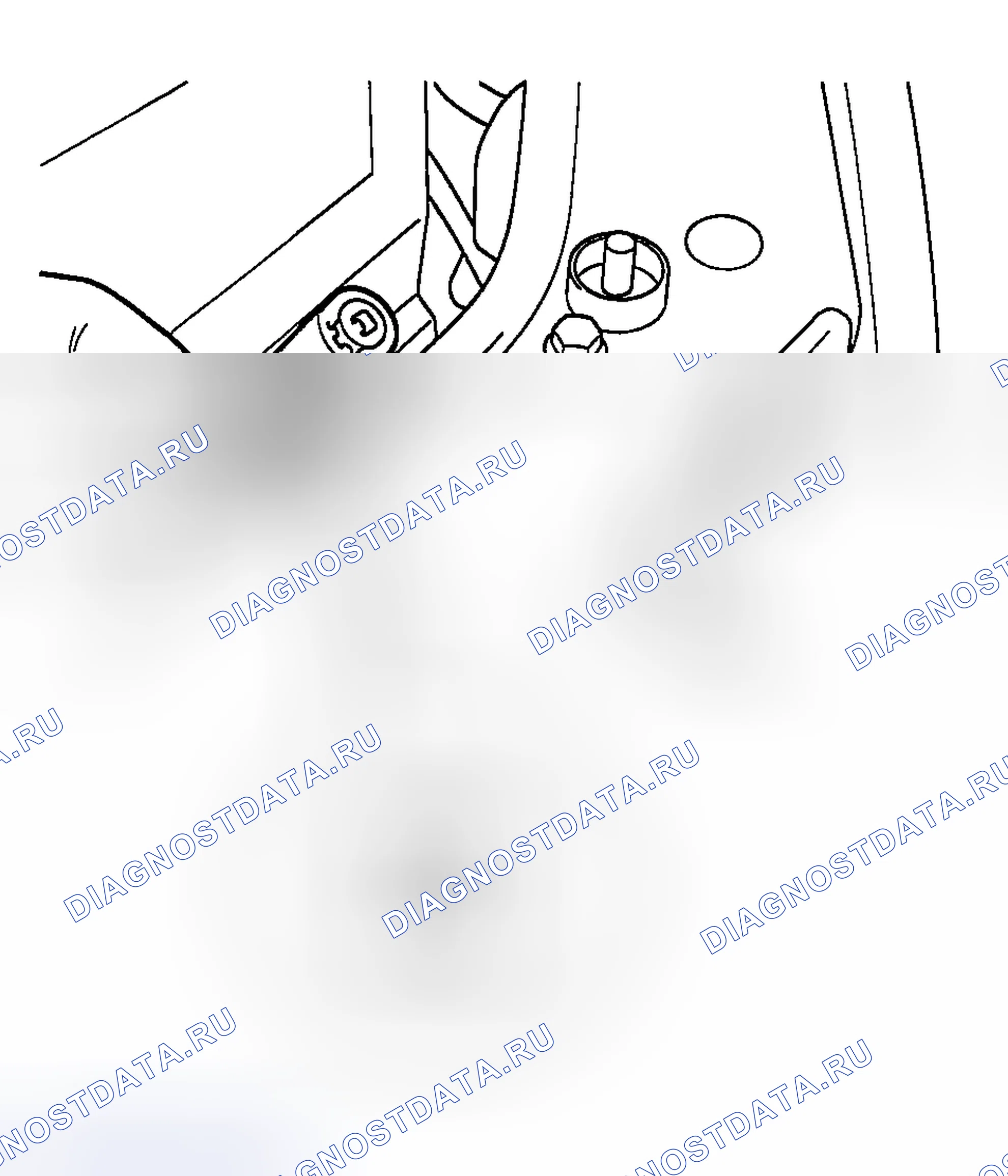 Рис. 34: ПРОВЕРКА ВЫКЛЮЧАТЕЛЯ КАПОТА. Hyundai Accent II рестайлинг