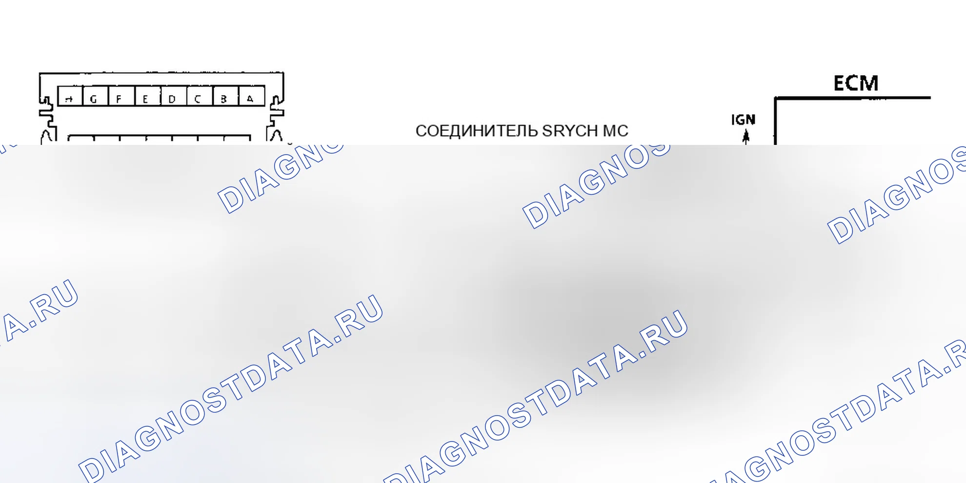 Рис. 316: ДИАГРАММА C-8 МУФТА ГИДРОТРАНСФОРМАТОРА - 3.1L VANS. GMC Cab & Chassis K3500 