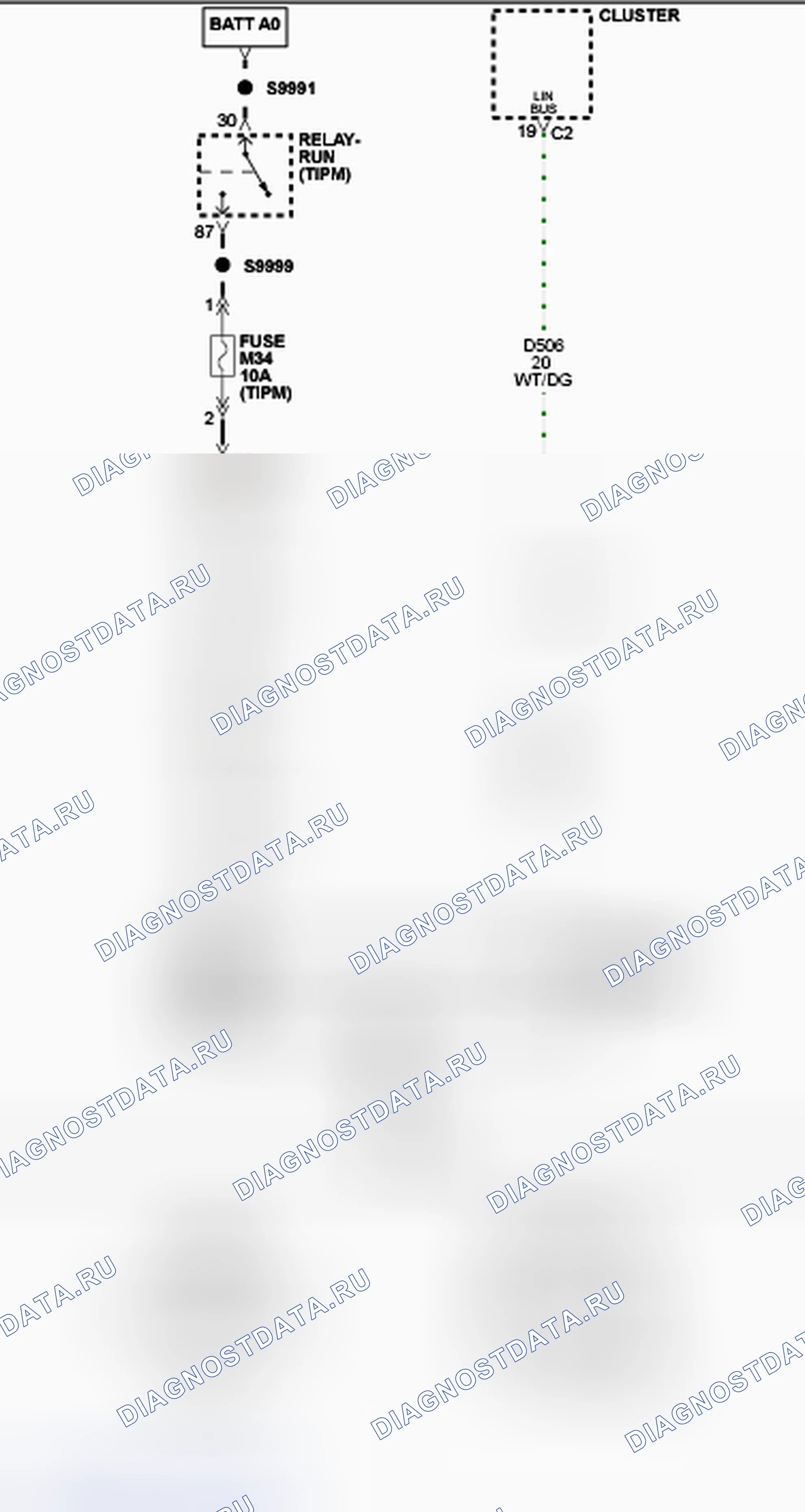 Рис. 431: U0161-ПОТЕРЯ СВЯЗИ С МОДУЛЕМ КОМПАСА. Dodge Grand Caravan V