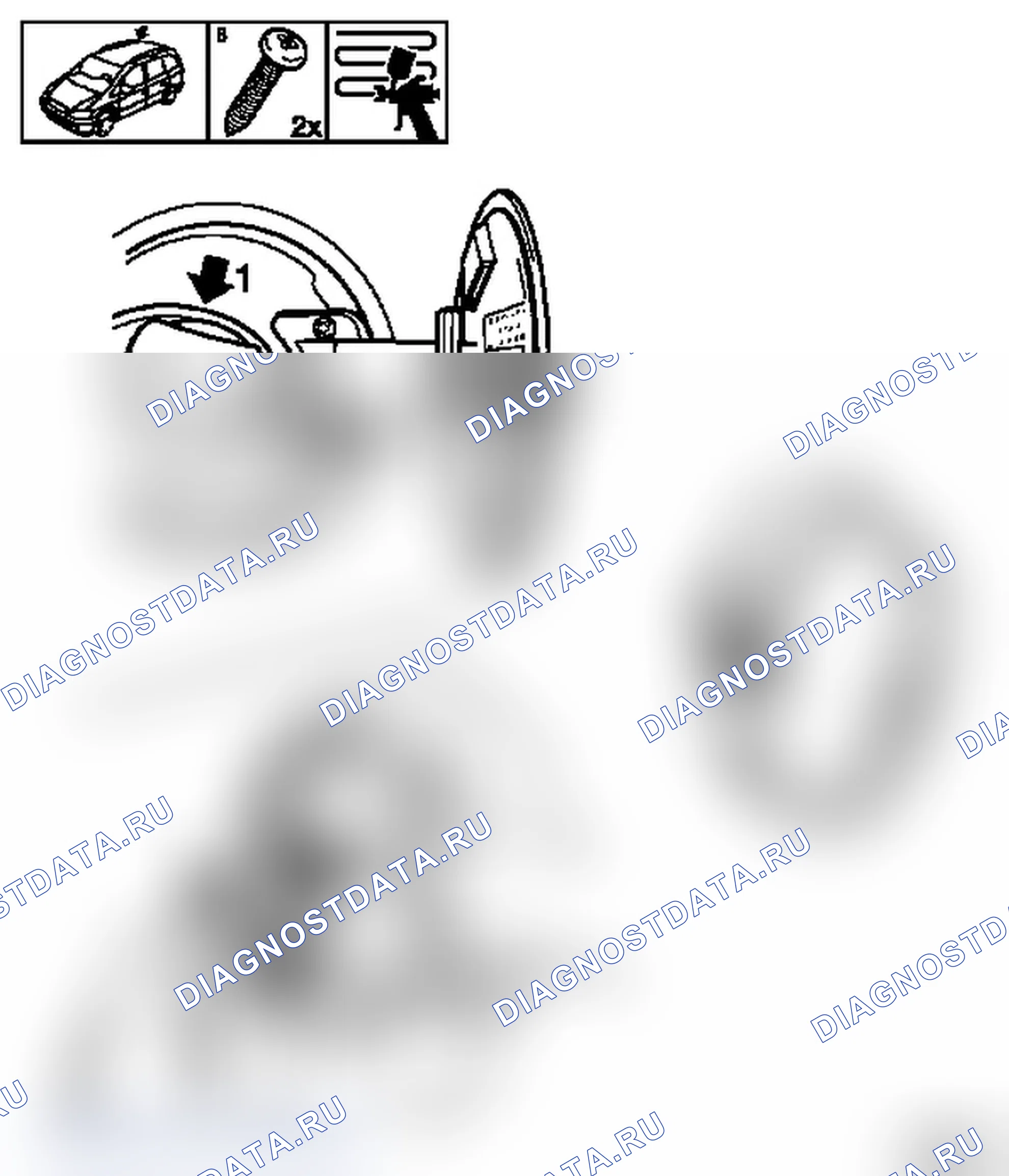 Демонтаж и монтаж заправочного лючка. Opel Combo C