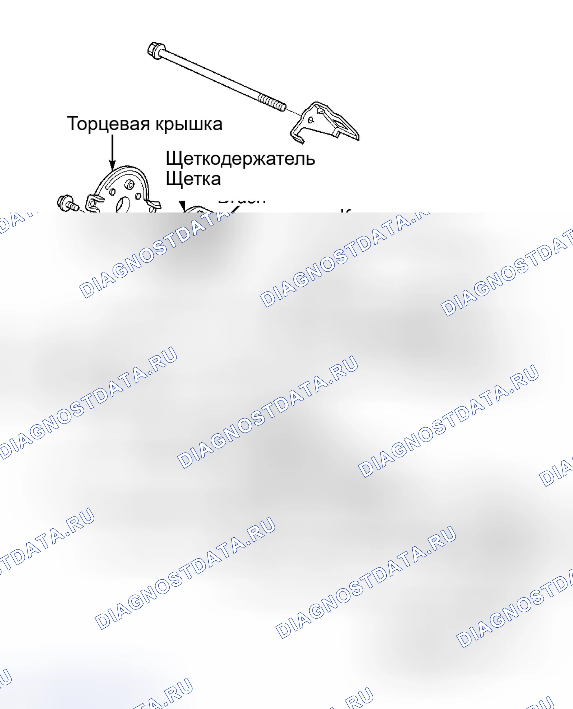 Рис. 12: КАПИТАЛЬНЫЙ РЕМОНТ стартера. Honda Odyssey II