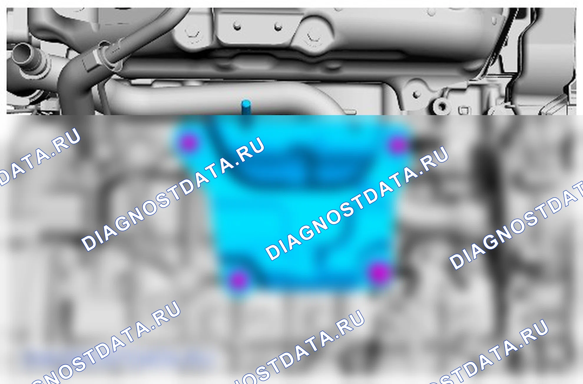 Как снять присоединяемые детали двигателя. Ford Grand C-MAX II рестайлинг