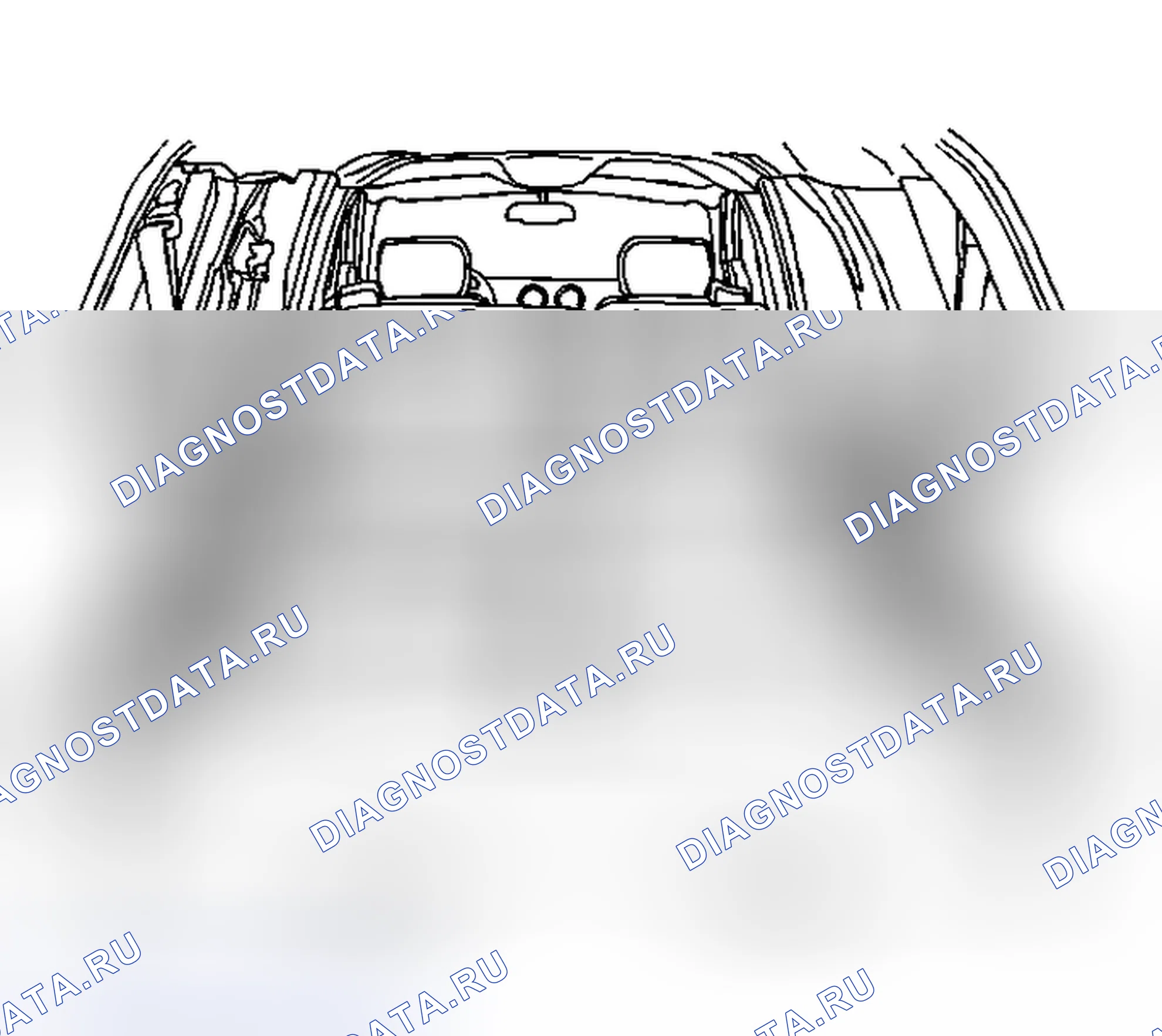 Рис. 17: Порядок демонтажа. Hyundai Tiburon II
