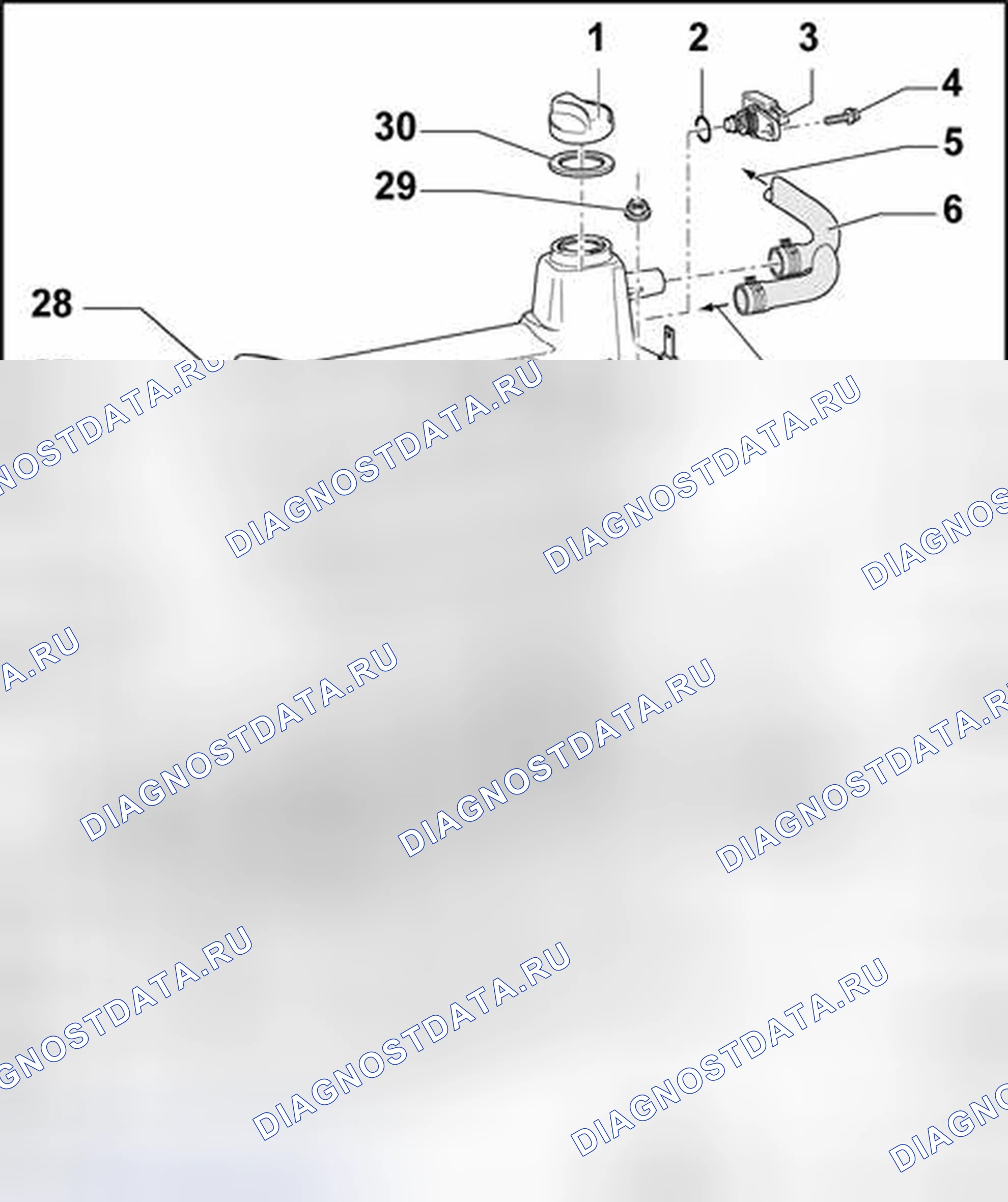 Рис. 12: Код двигателя Bbw. Volkswagen Golf Mk4