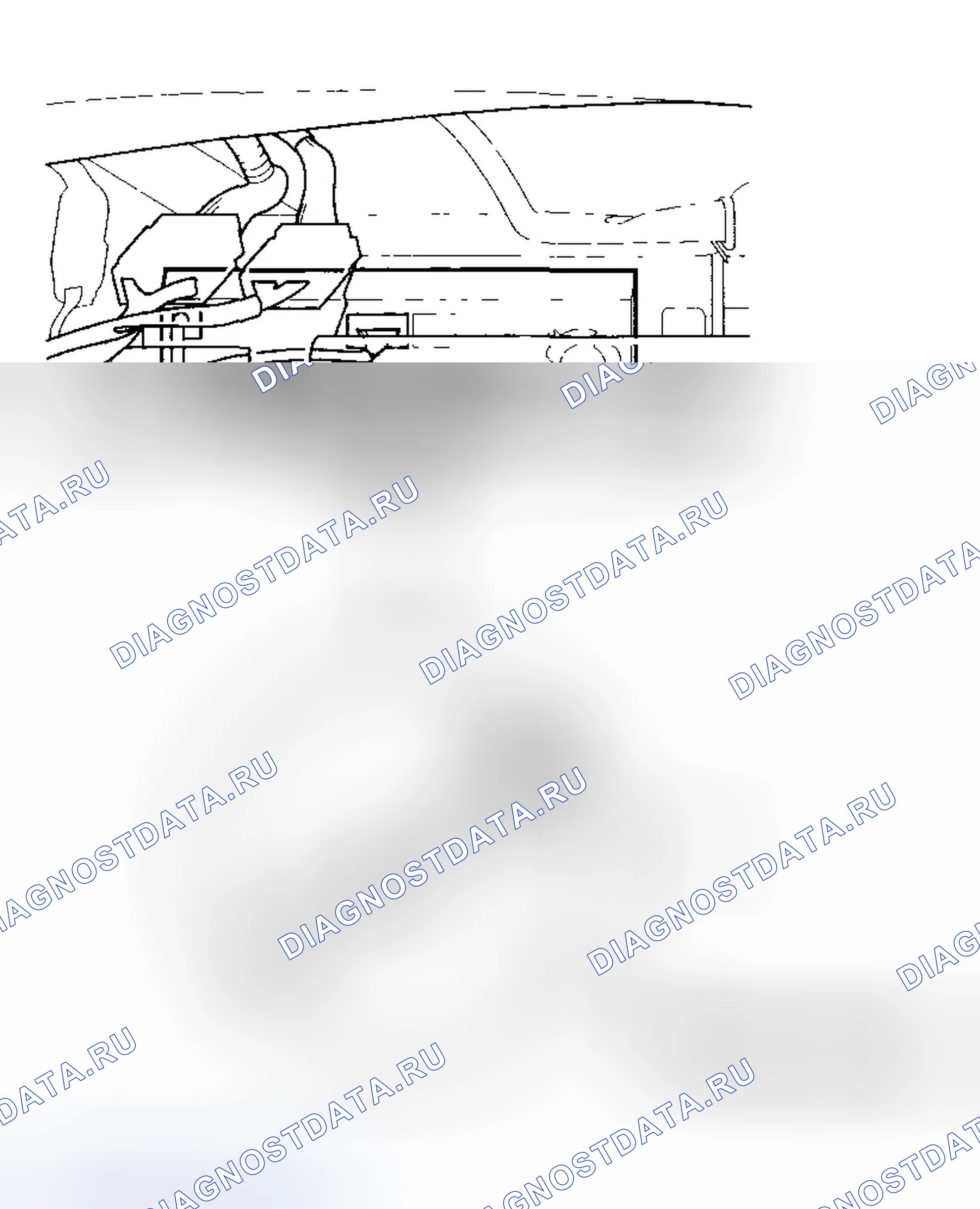 Рис. 77: Принудительный запуск дисплея. Honda Odyssey I
