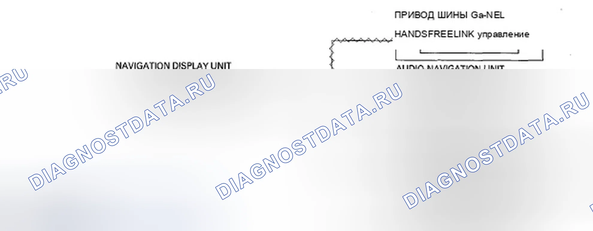 Рис. 982: Конфигурация шины GA-Net. Acura TSX II