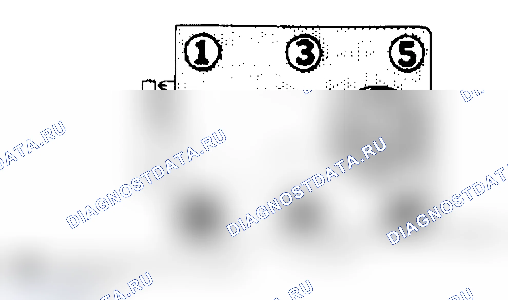 Рис. 37: Порядок зажигания и последовательность нумерации цилиндров (2.8L). Chevrolet Camaro III рестайлинг