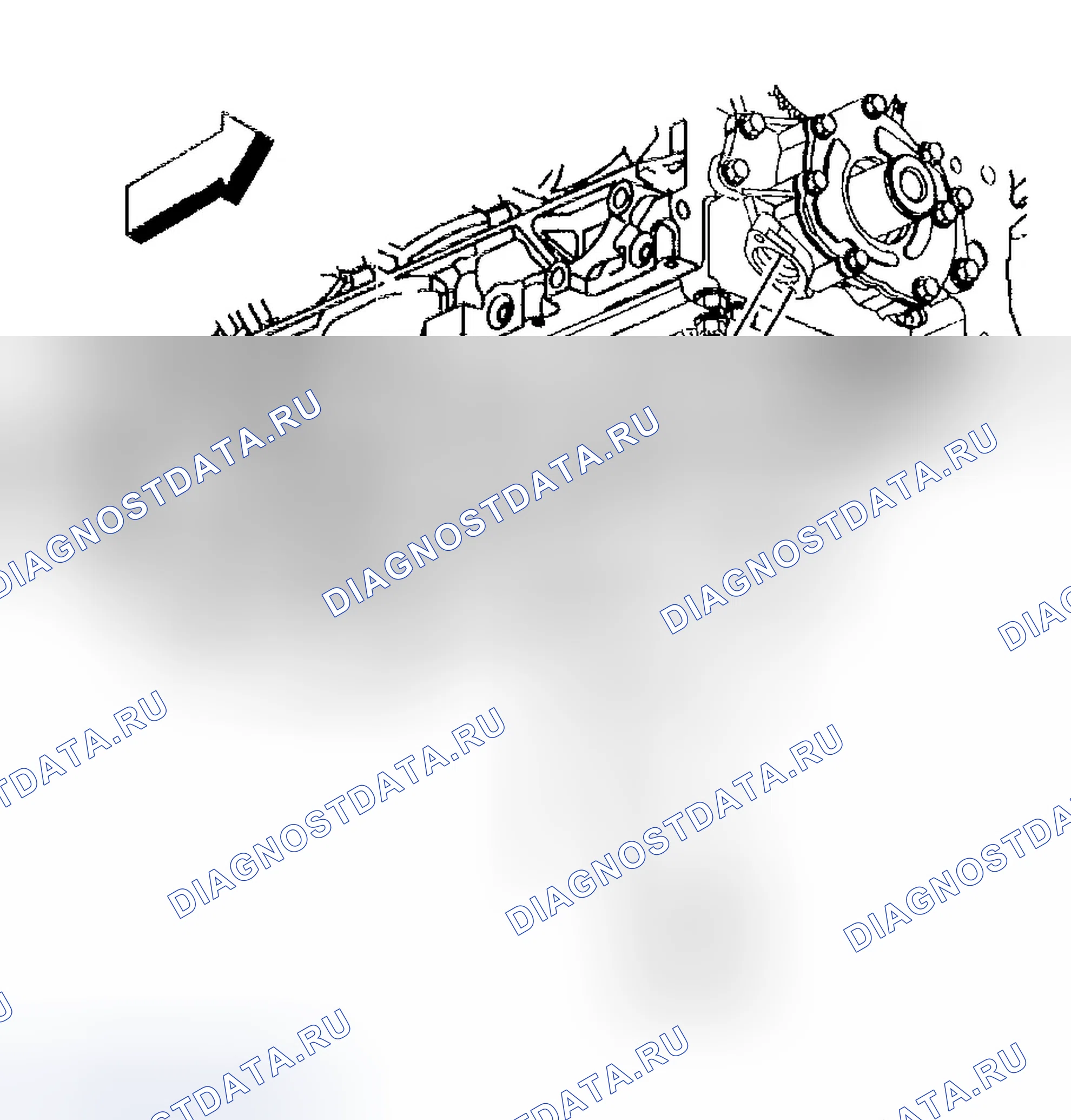 Рис. 335: Порядок демонтажа. Chevrolet TrailBlazer I