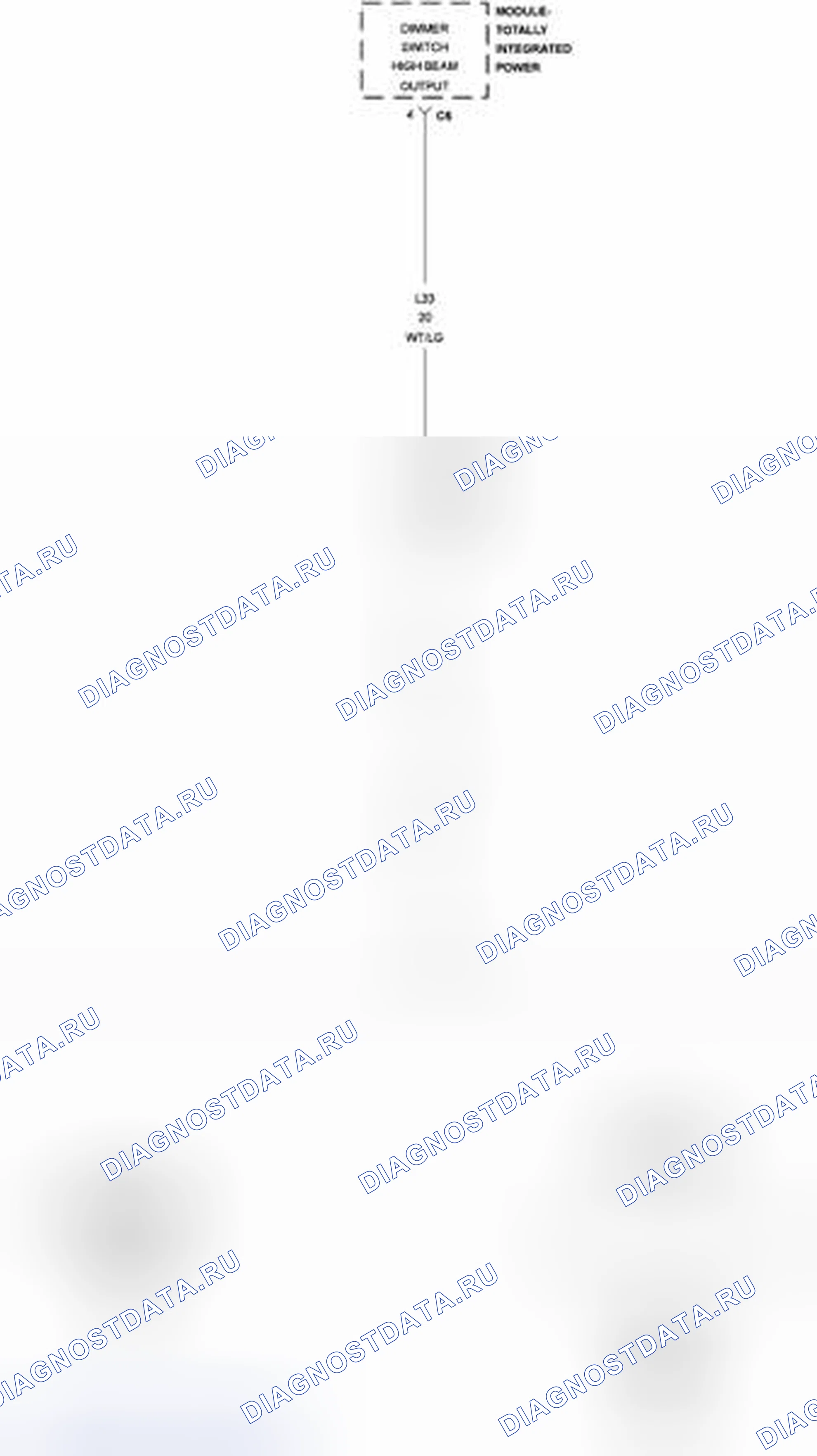 Рис. 73: B1633-левый HI BEAM управление низкий уровень в цепи. Hyundai IONIQ 5 I