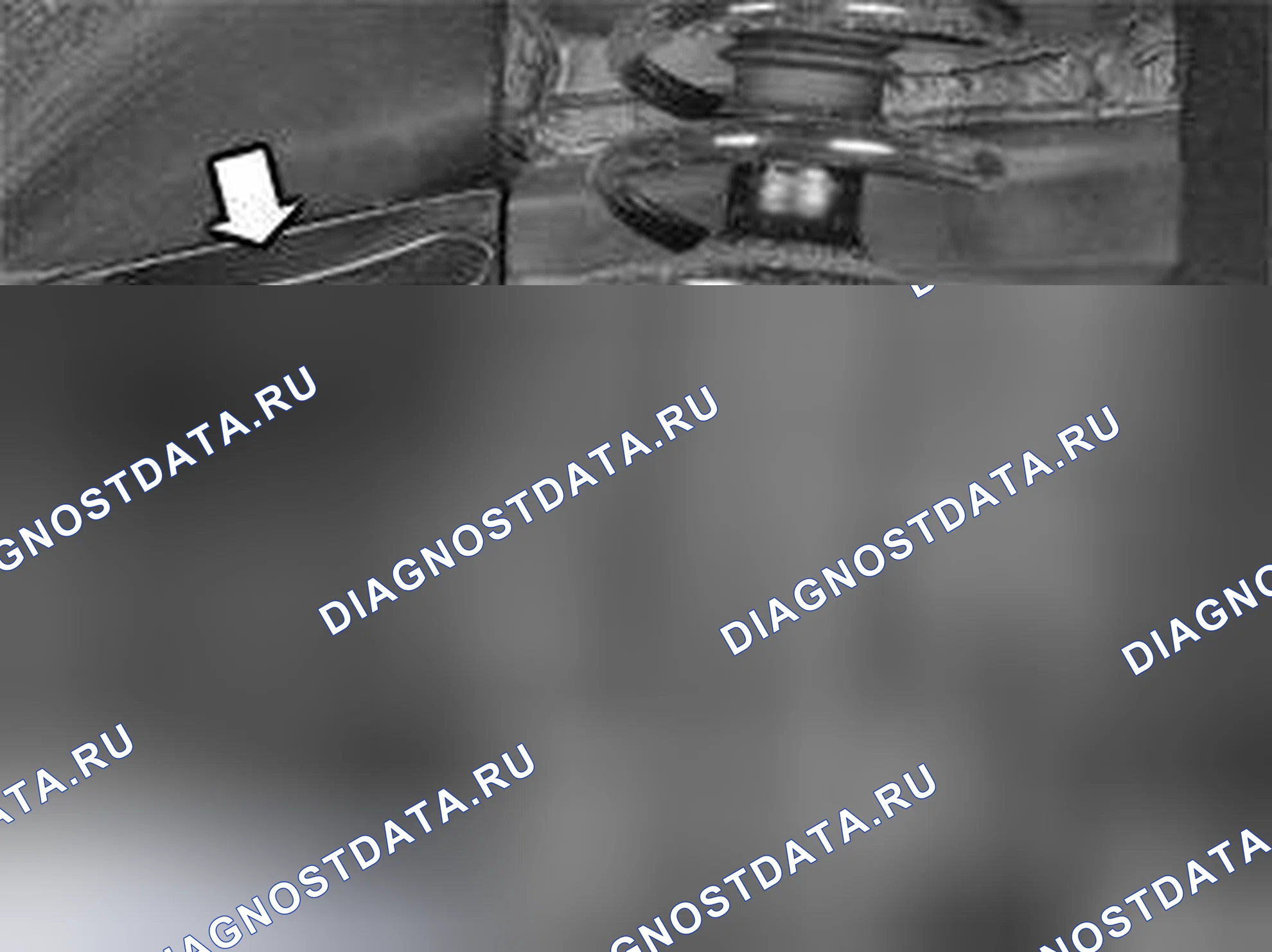 Рис. 551: Установка компонентов для подкрылка. Volvo V70 II