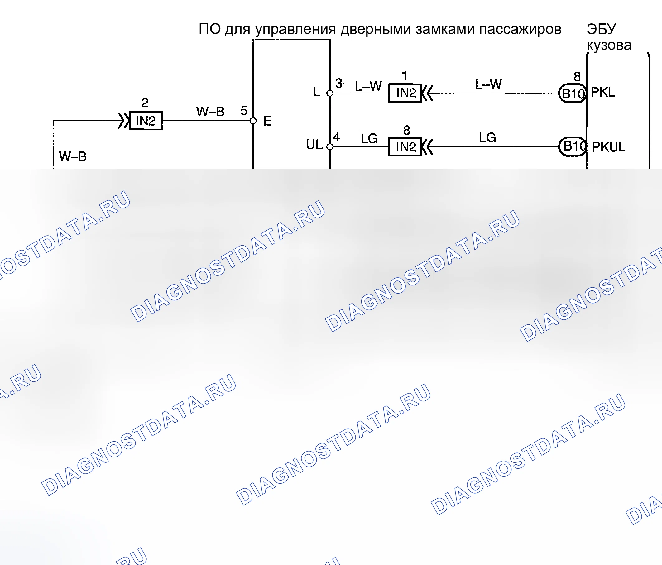 Рис. 39: электросхема. Toyota Highlander I