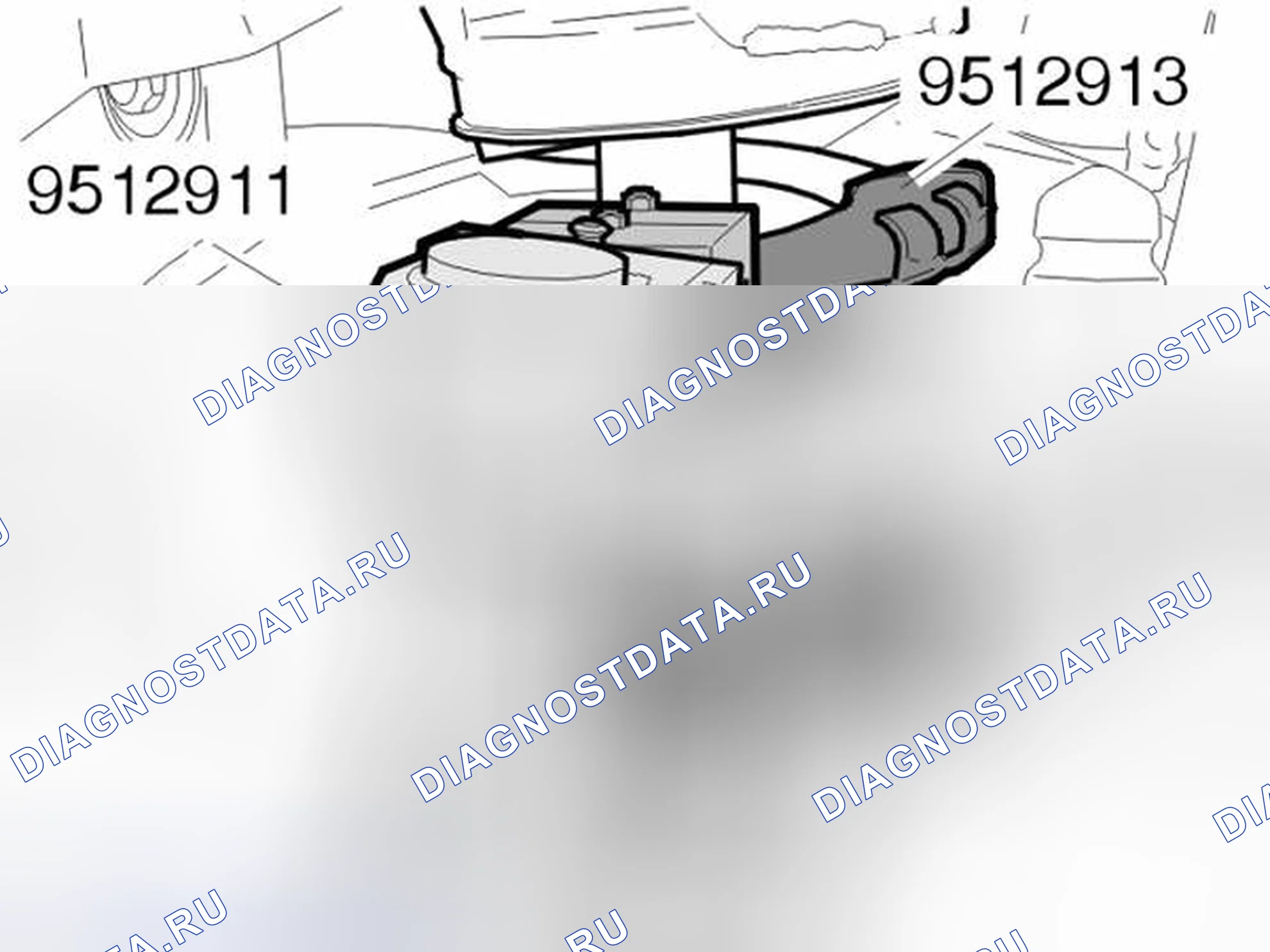 Рис. 129: Снятие пружины. Volvo V70 II рестайлинг