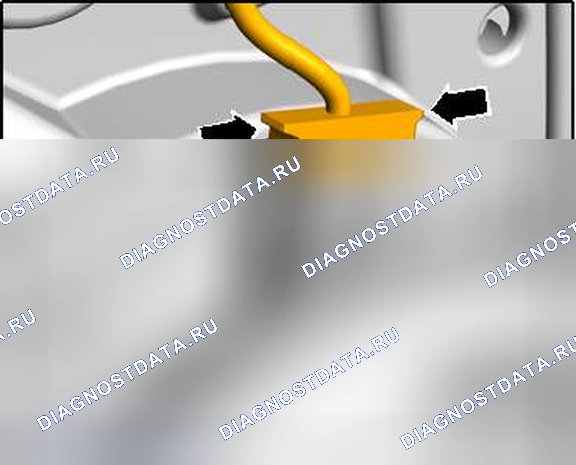 Рис. 69: ДИНАМИКИ BASS, СПЕРЕДИ. Volkswagen Golf Mk6