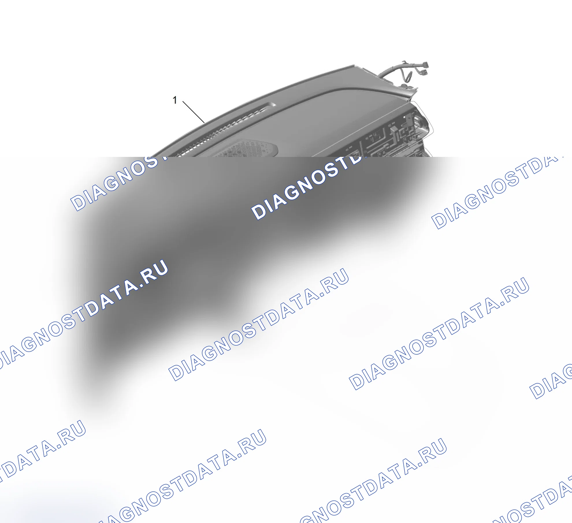 Схема расположения приборной панелей — Haval Xiaolong-Max. Haval Xiaolong Max I