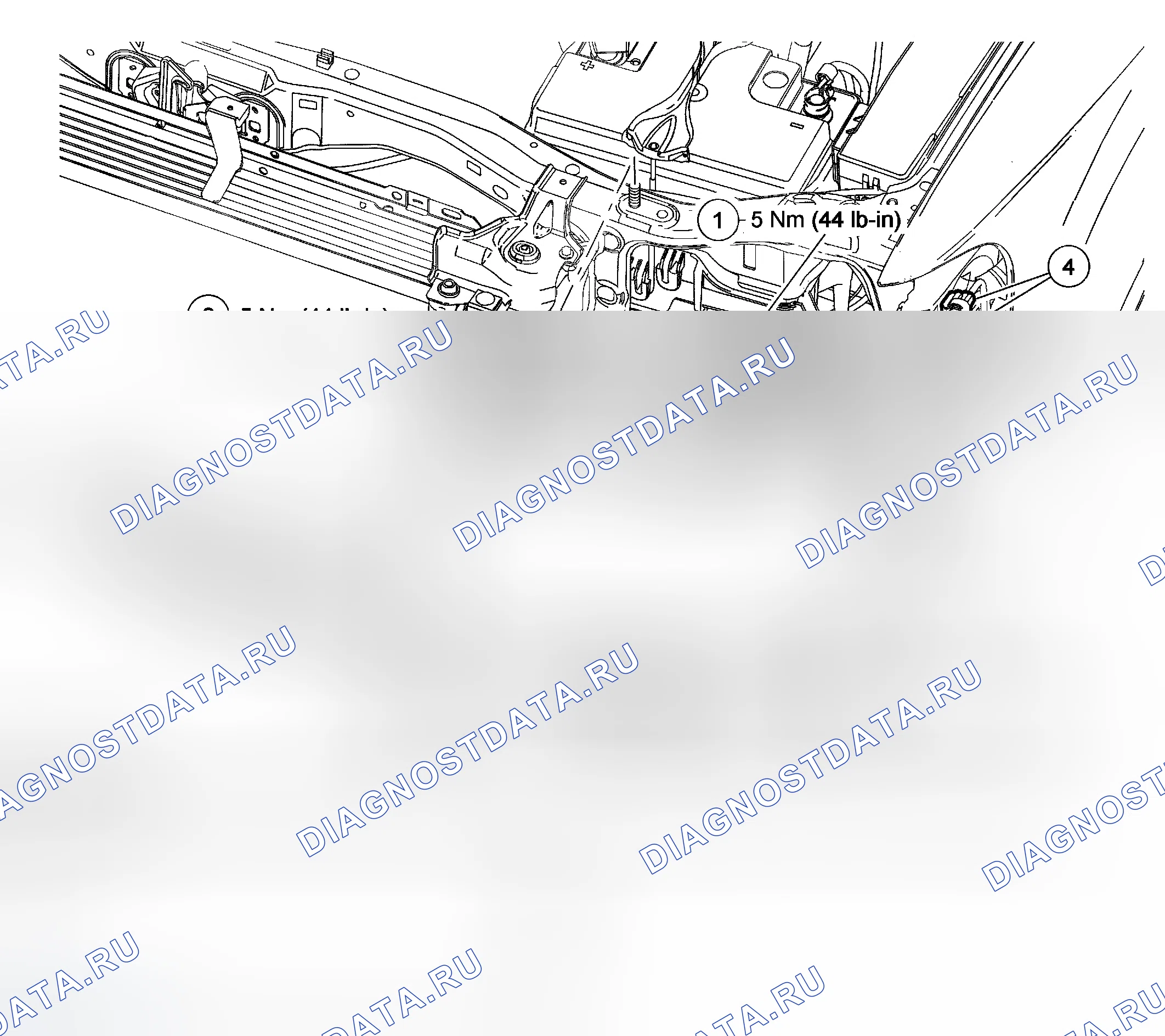 Рис. 121: Фара в сборе. Ford Escape I рестайлинг