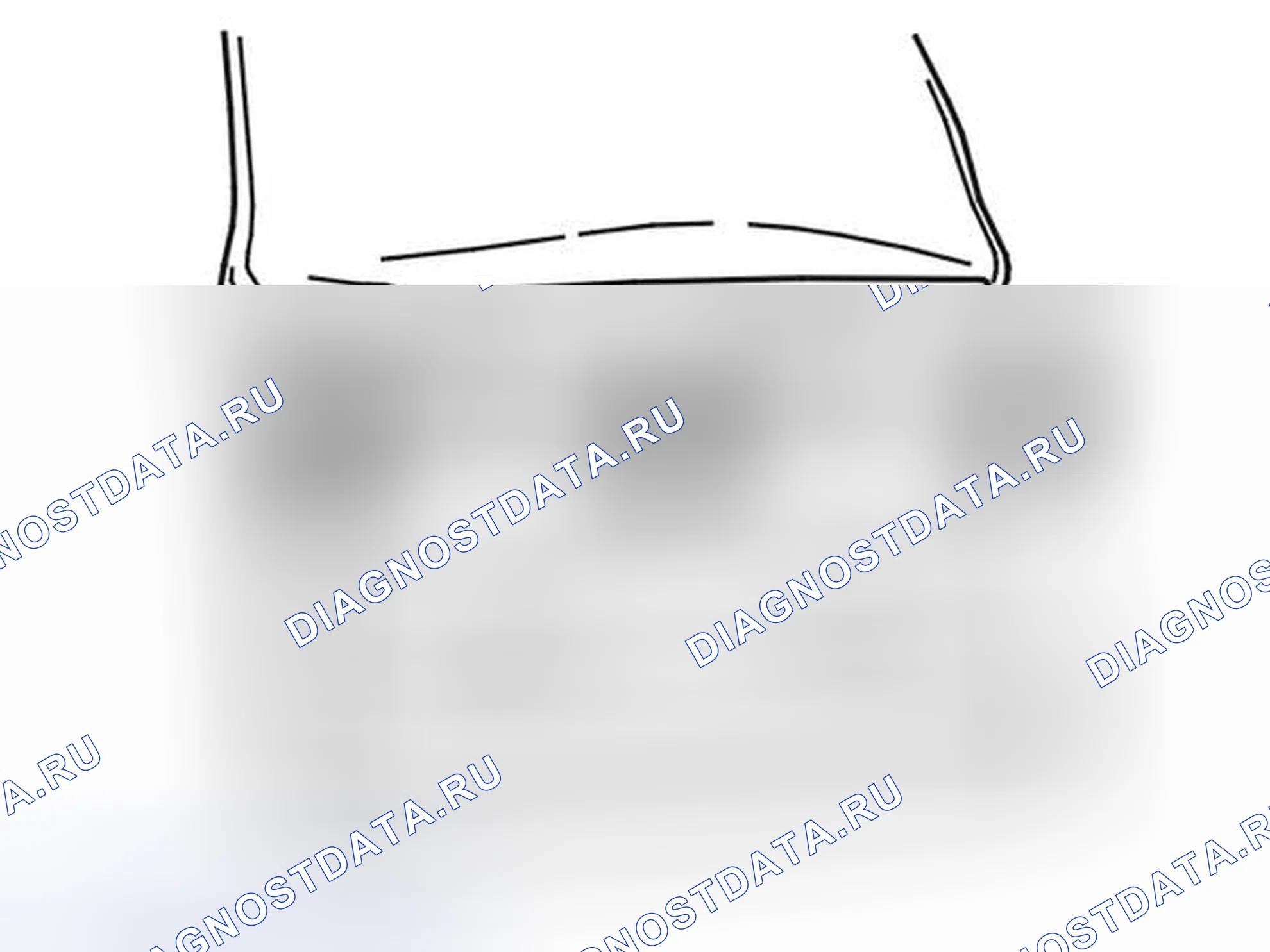 Рис. 83: Снятие верхней секции держателя кружки и резинового вкладыша. Volvo S40 I рестайлинг