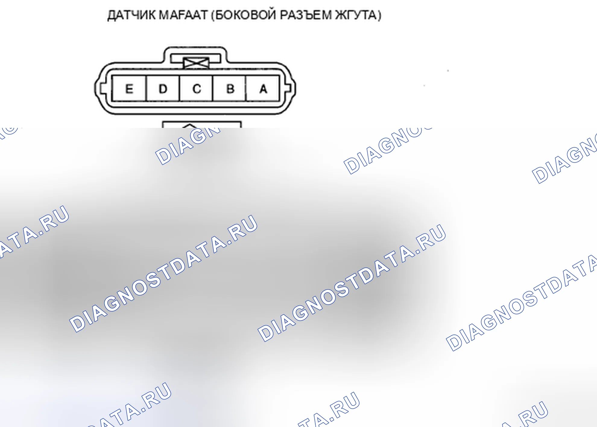 Рис. 45: Проверка обрыва / короткого замыкания цепи. Mazda 5 I рестайлинг