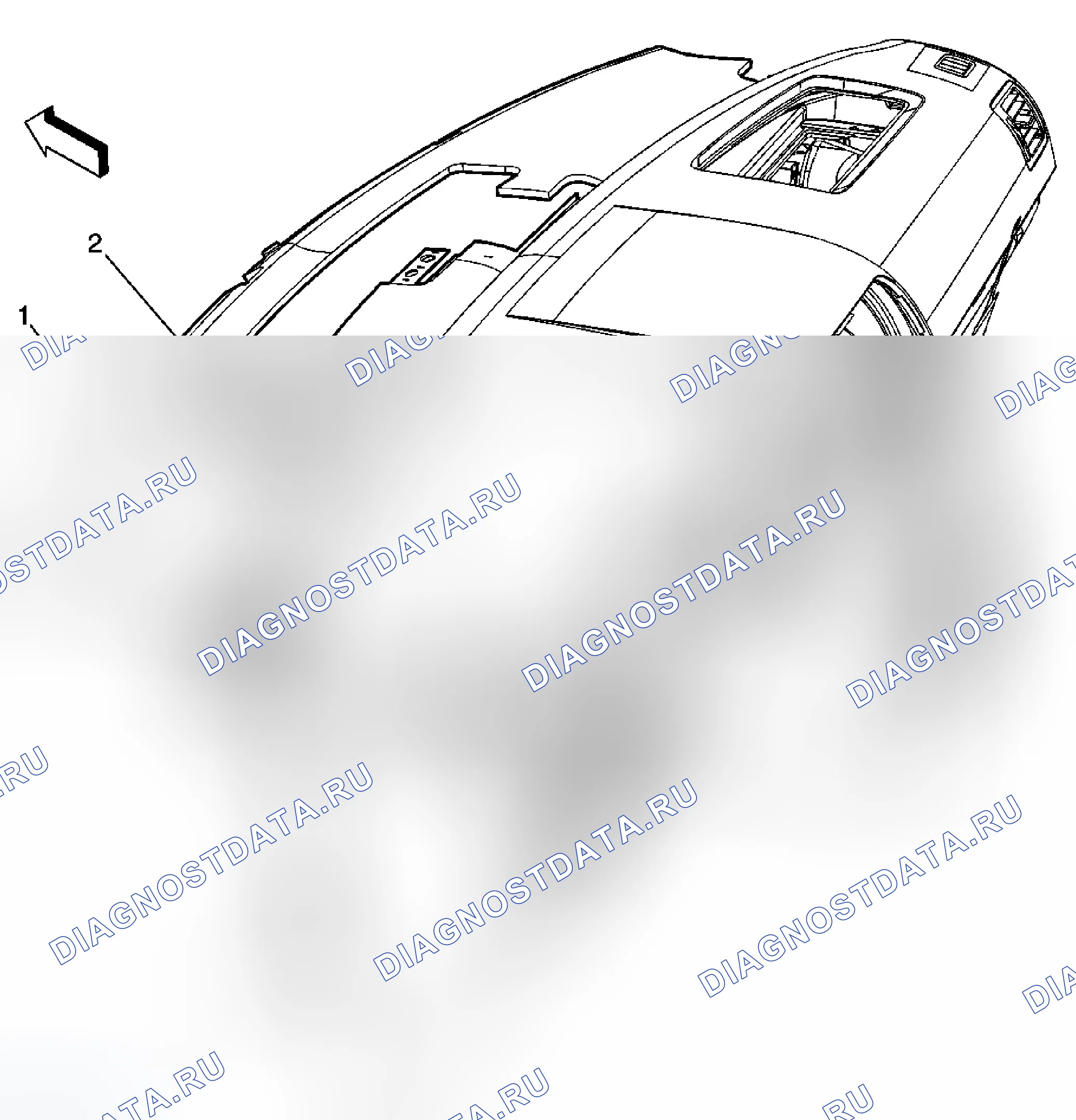 Рис. 49: Виды компонентов бесключевого доступа. Chevrolet Uplander I