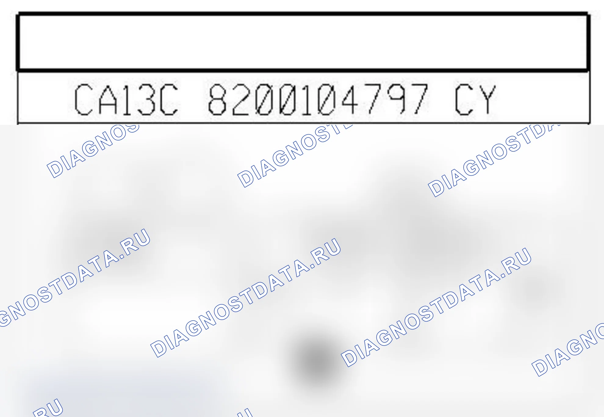 Распиновка разъёма 1198 — Регулятор давления в топливораспределительной рампе. Renault Clio III