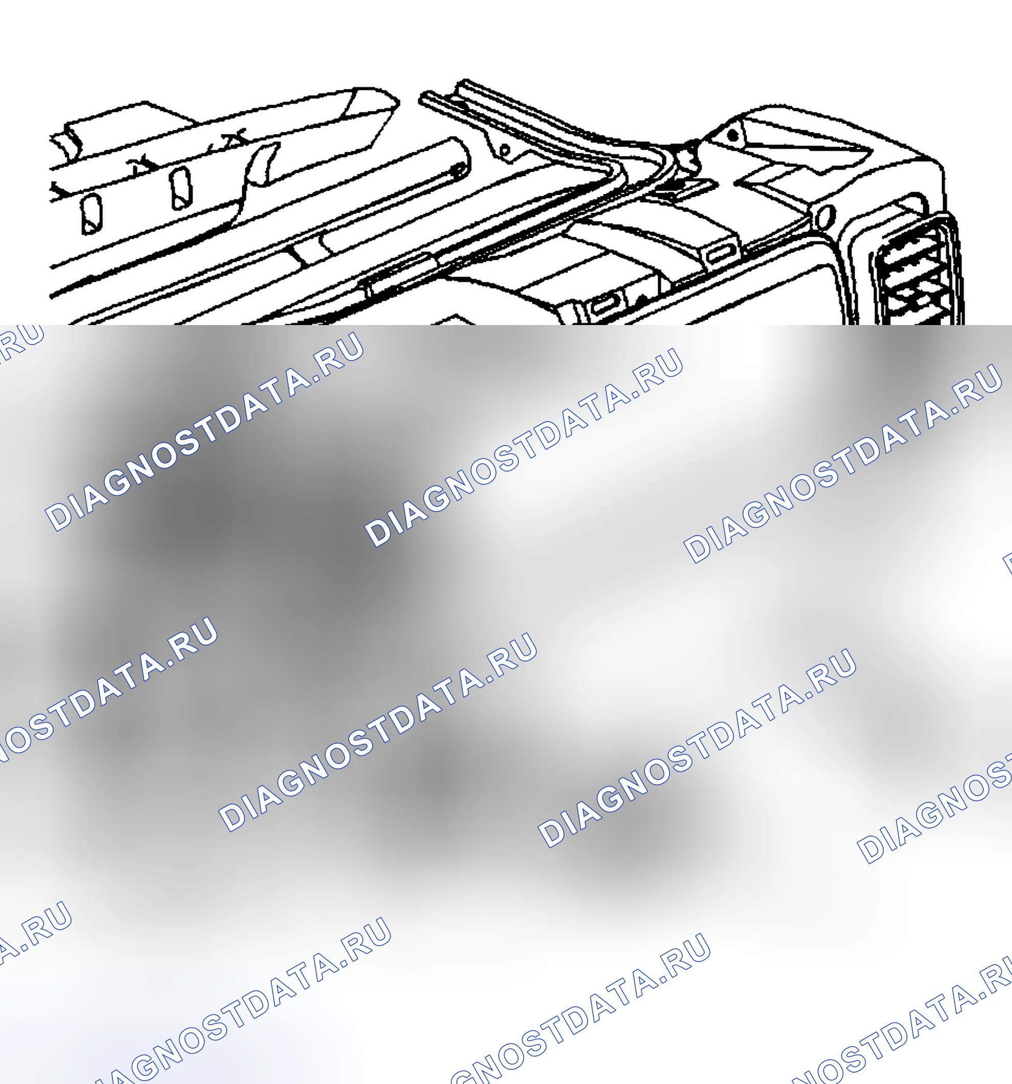 Рис. 7: Демонтаж. GMC Yukon II