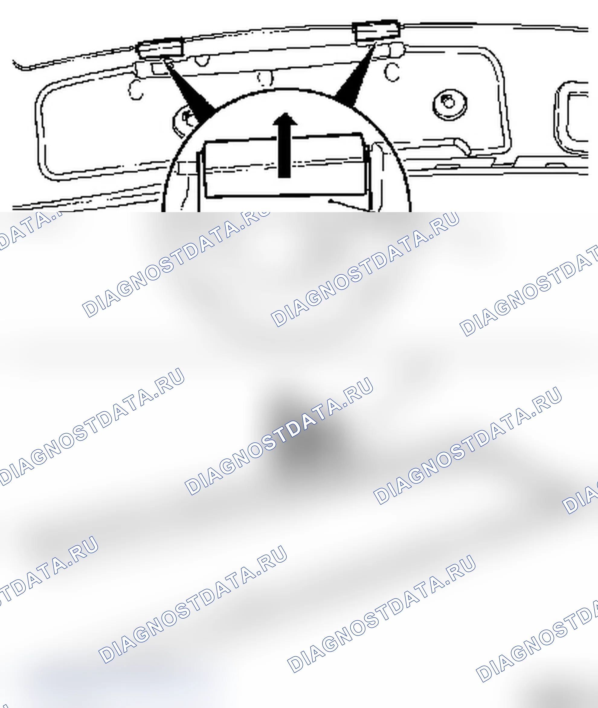 Демонтаж и установка солнцезащитного козырька (модель F67). Opel Astra G