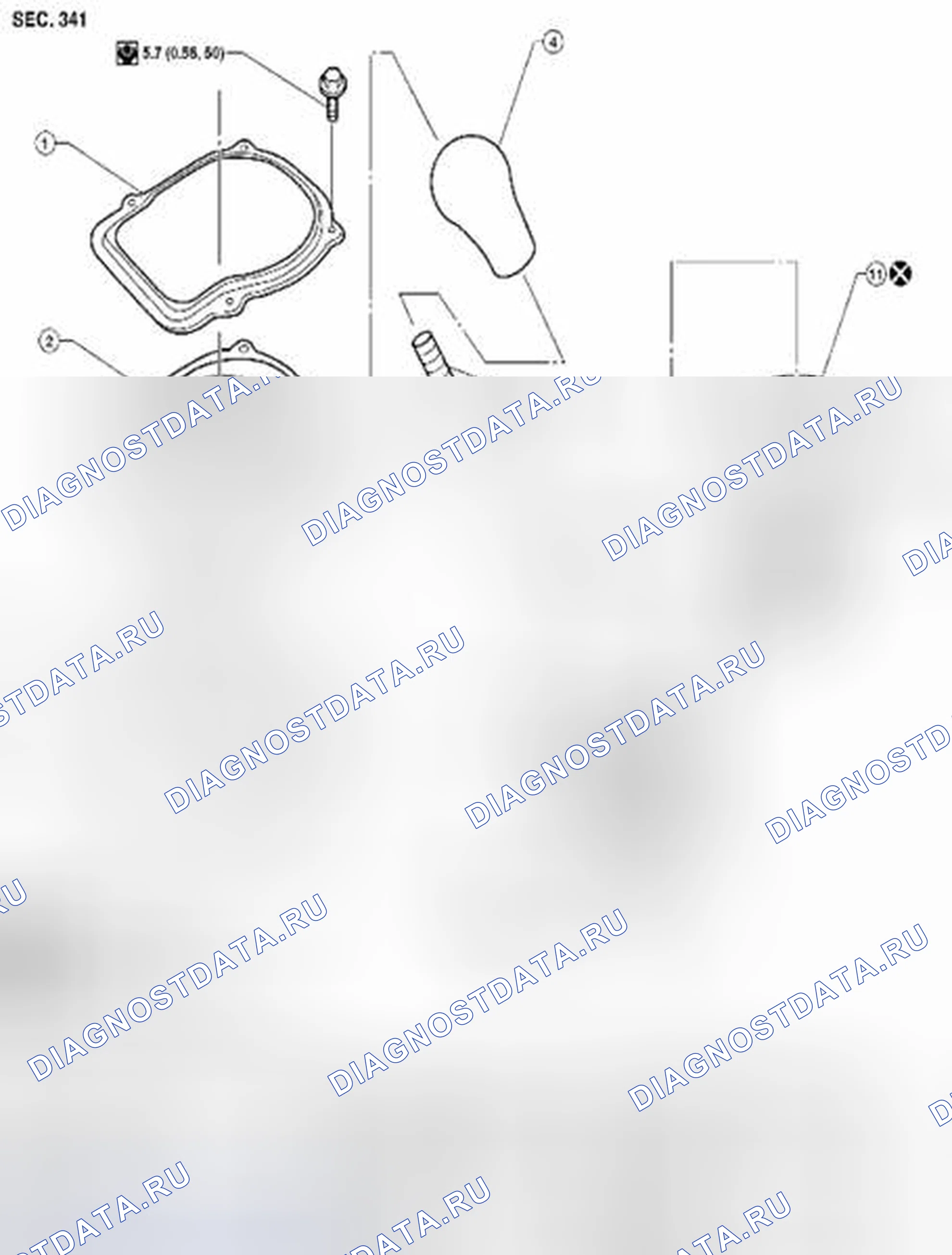 Рис. 85: КОМПОНЕНТЫ. Suzuki Equator I