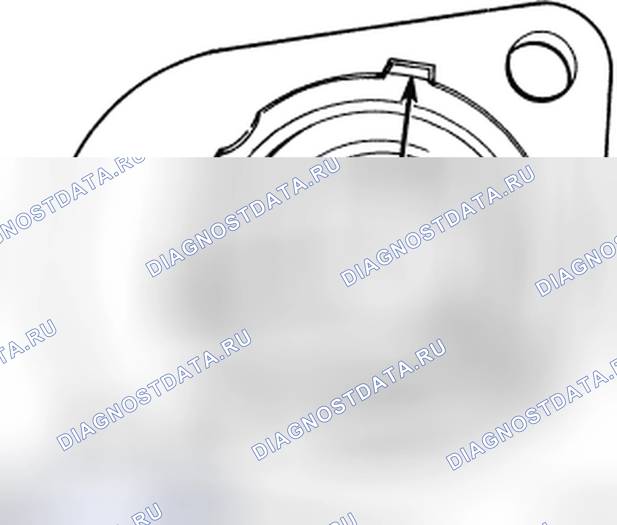 Рис. 41: УСТАНОВКА-3.3 / 3.8L. Chrysler Town & Country V
