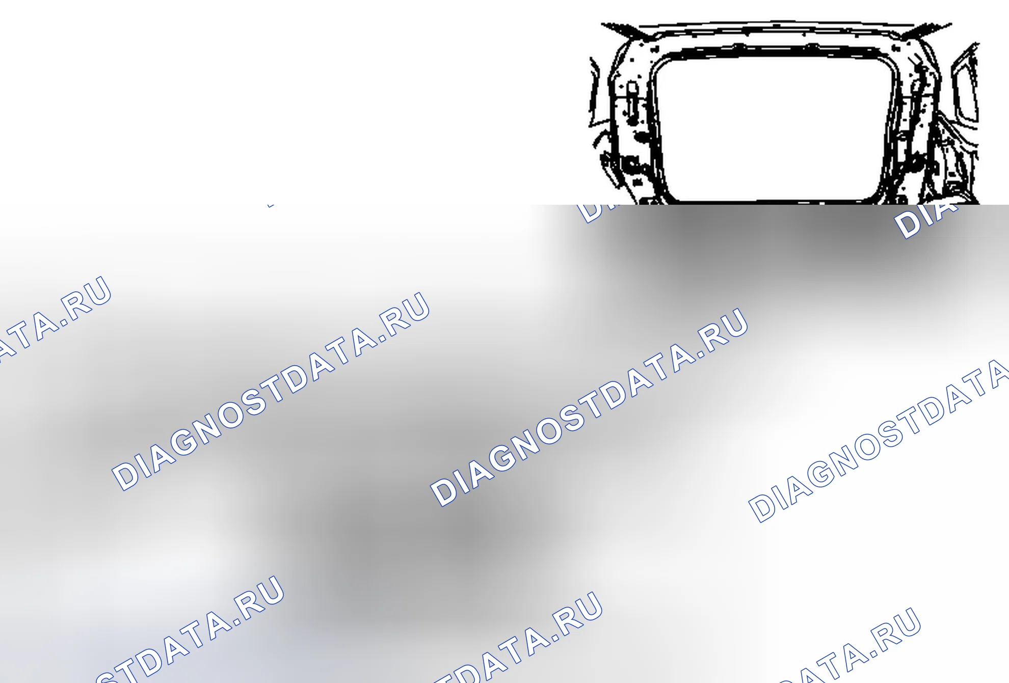 Рис. 14: Замена гидравлического насоса дверь багажника. Cadillac SRX II