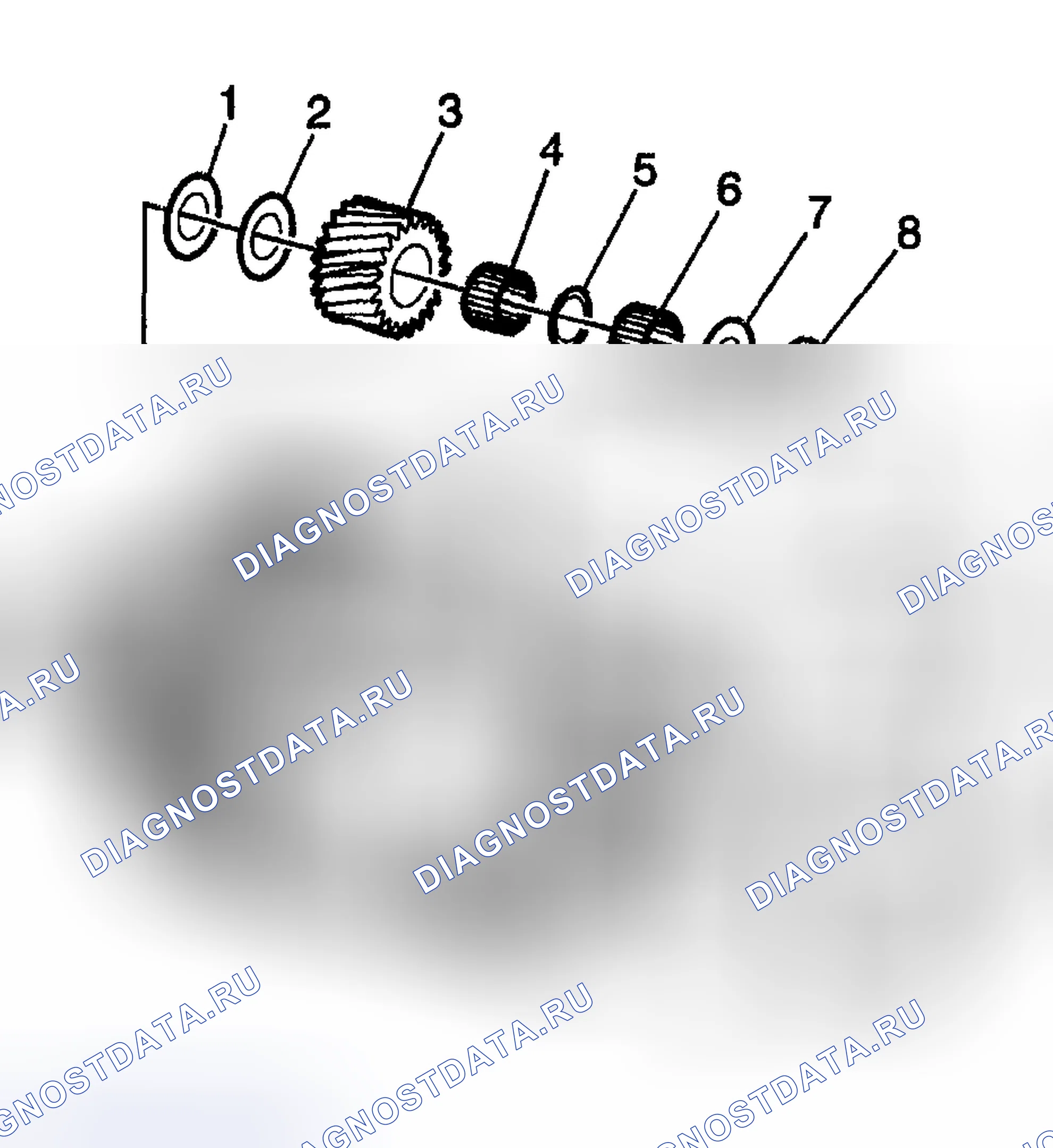 Рис. 159: Раздаточная коробка в сборе. Hyundai Venue I