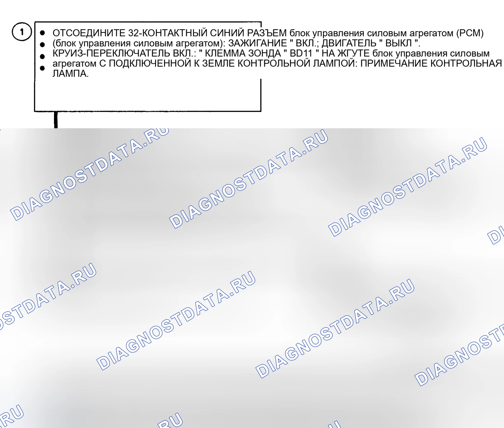 Рис. 83: Блок-схема расшифровка кода ошибки 76 (дизель 6,5 л) Возобновление / Accel. Неисправность переключателя. GMC C3500 HD 