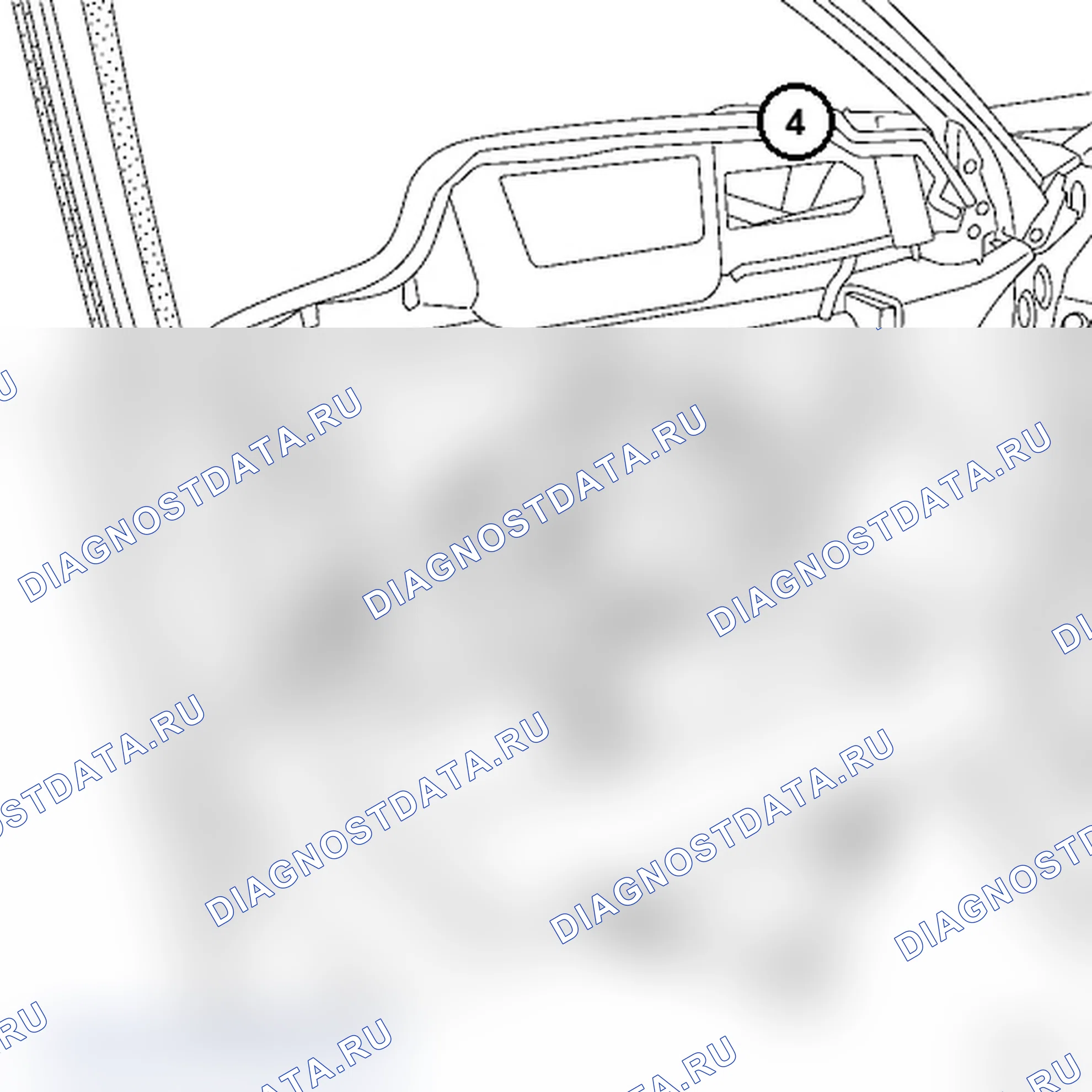 Облицовка передней двери — вариант 2. Renault Megane II