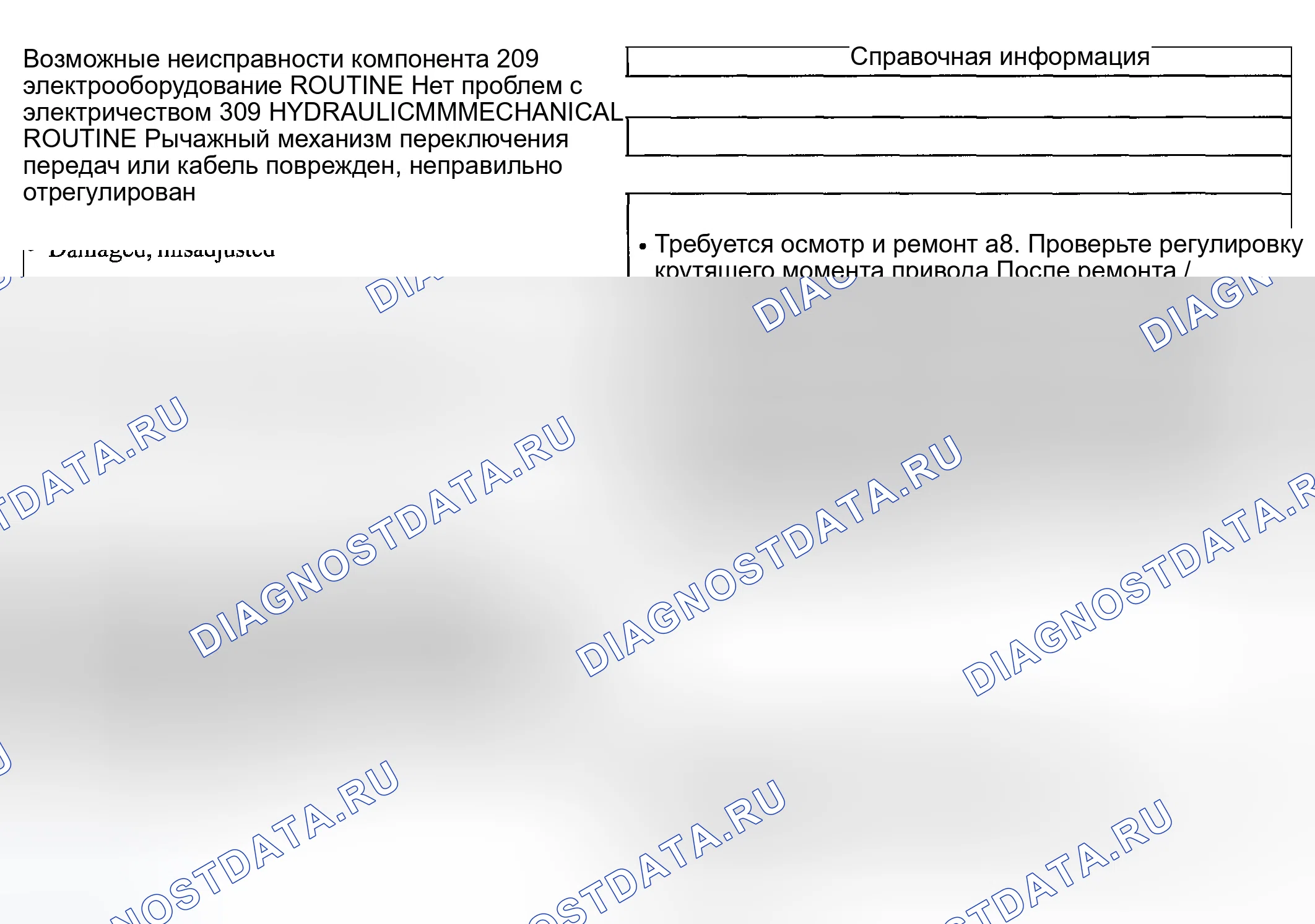 Рис. 360: Проблема вовлеченности: задержка / мягкое движение вперед и назад. Ford Excursion I