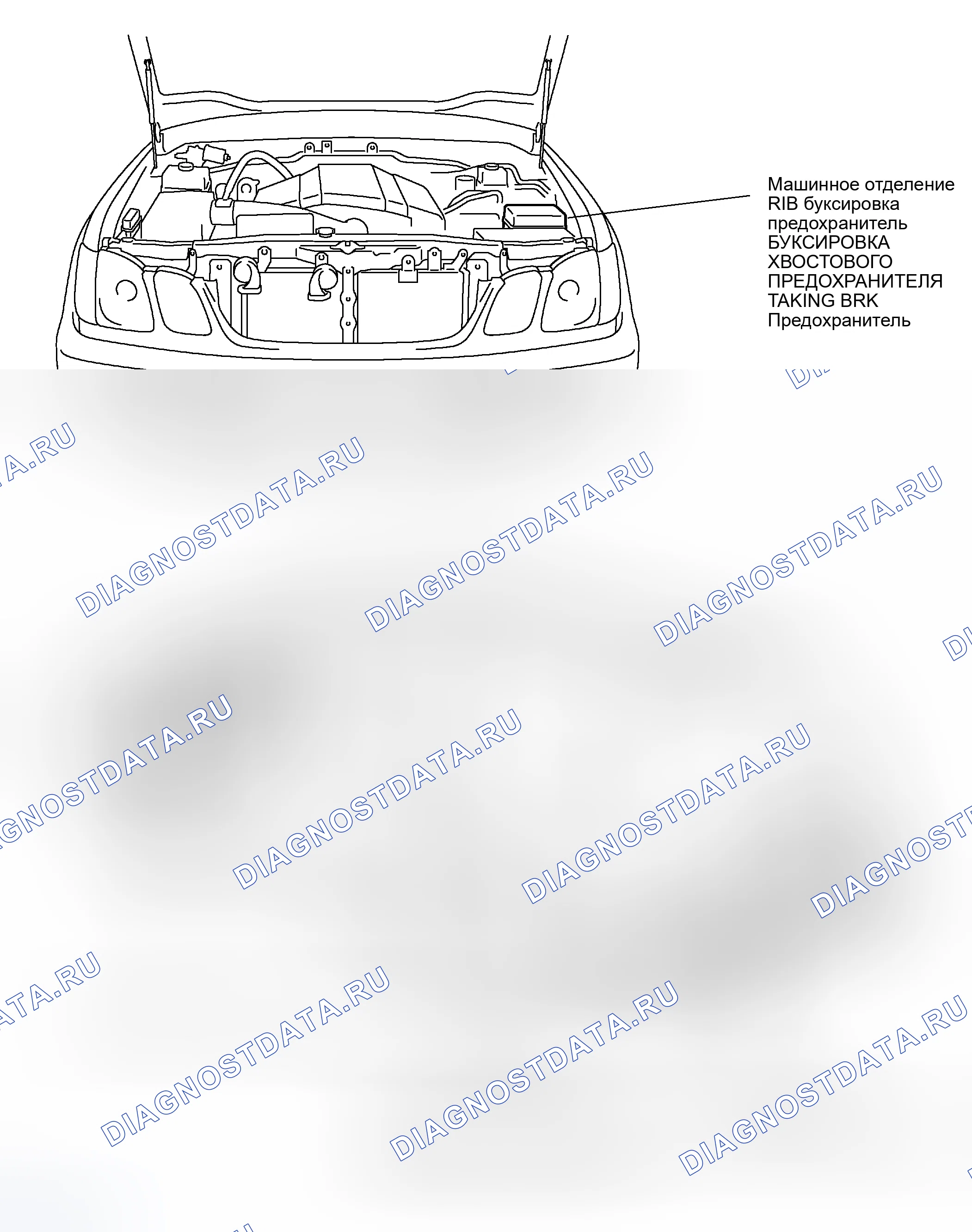 Рис. 1: РАСПОЛОЖЕНИЕ. Lexus LX J100 рестайлинг