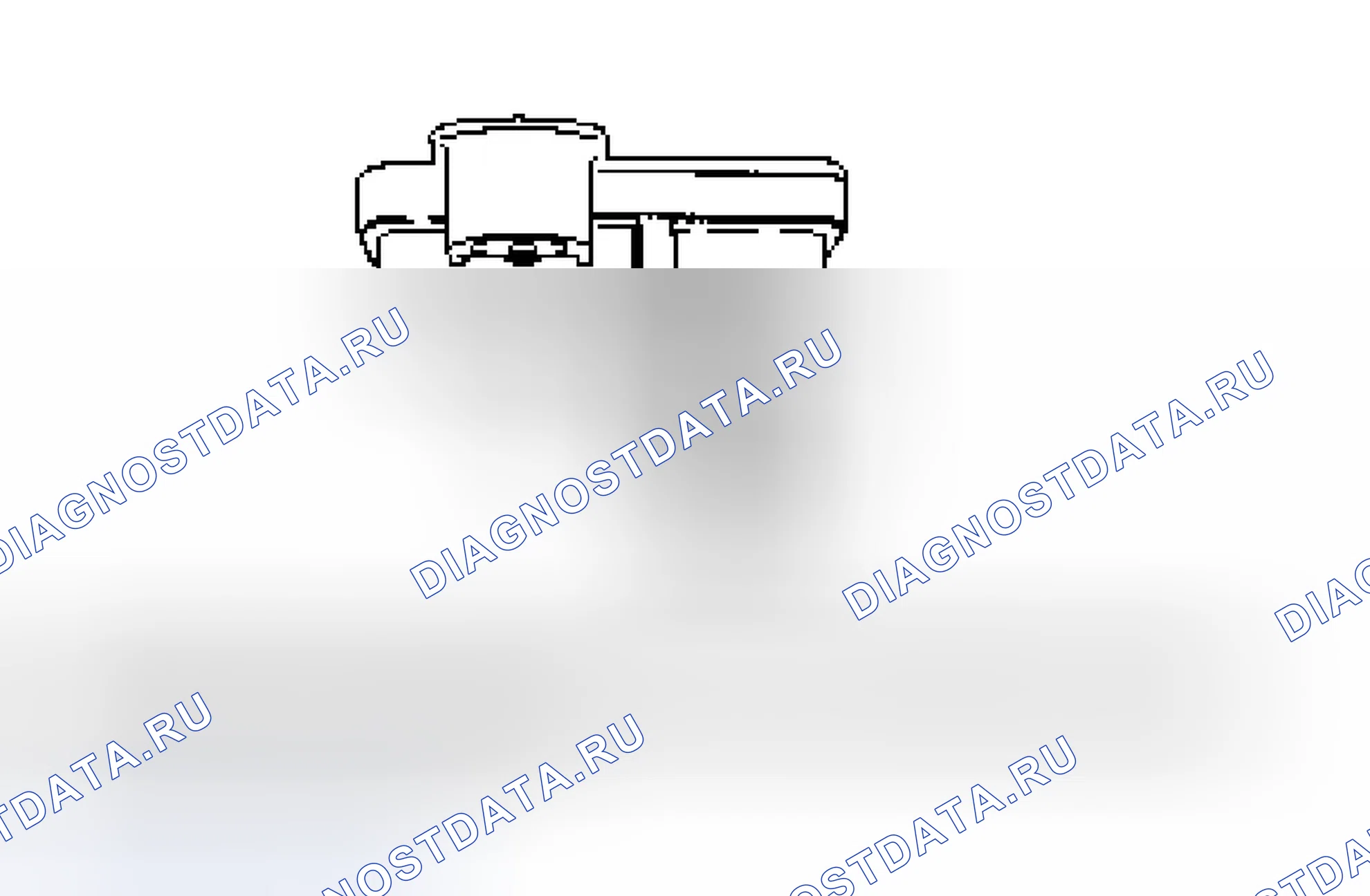 Рис. 11: Датчик абсолютного давления аналогового впускной коллектор. Ford Econoline E250 