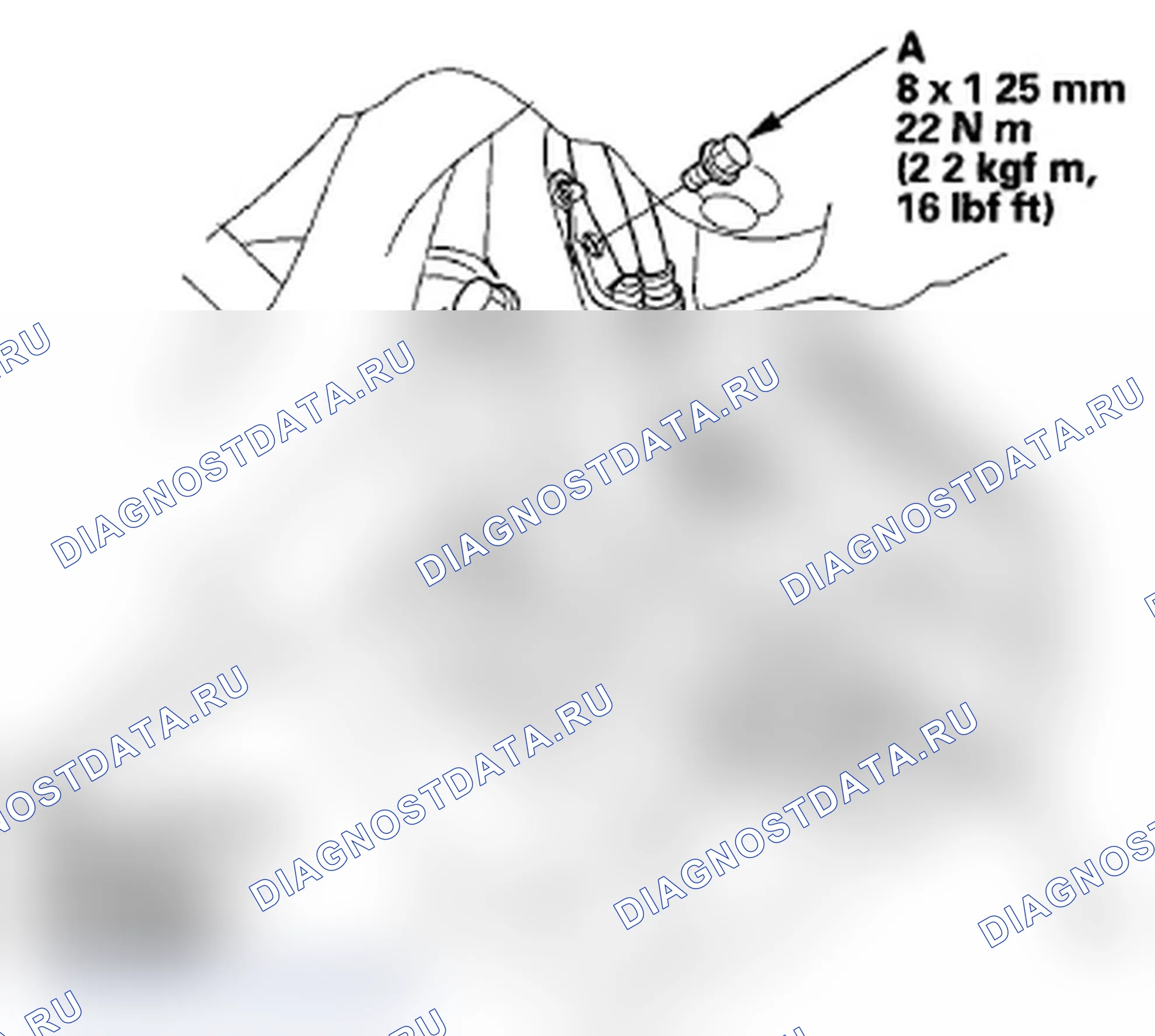 Рис. 28: Замена диска переднего тормоза. Acura TL IV