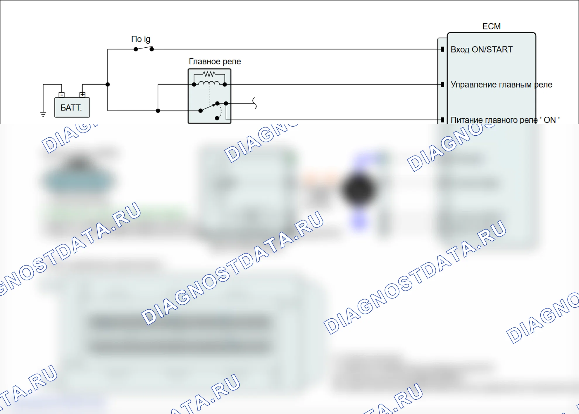 P2228: низкий уровень сигнала контура барометрического давления. Hyundai Genesis BH