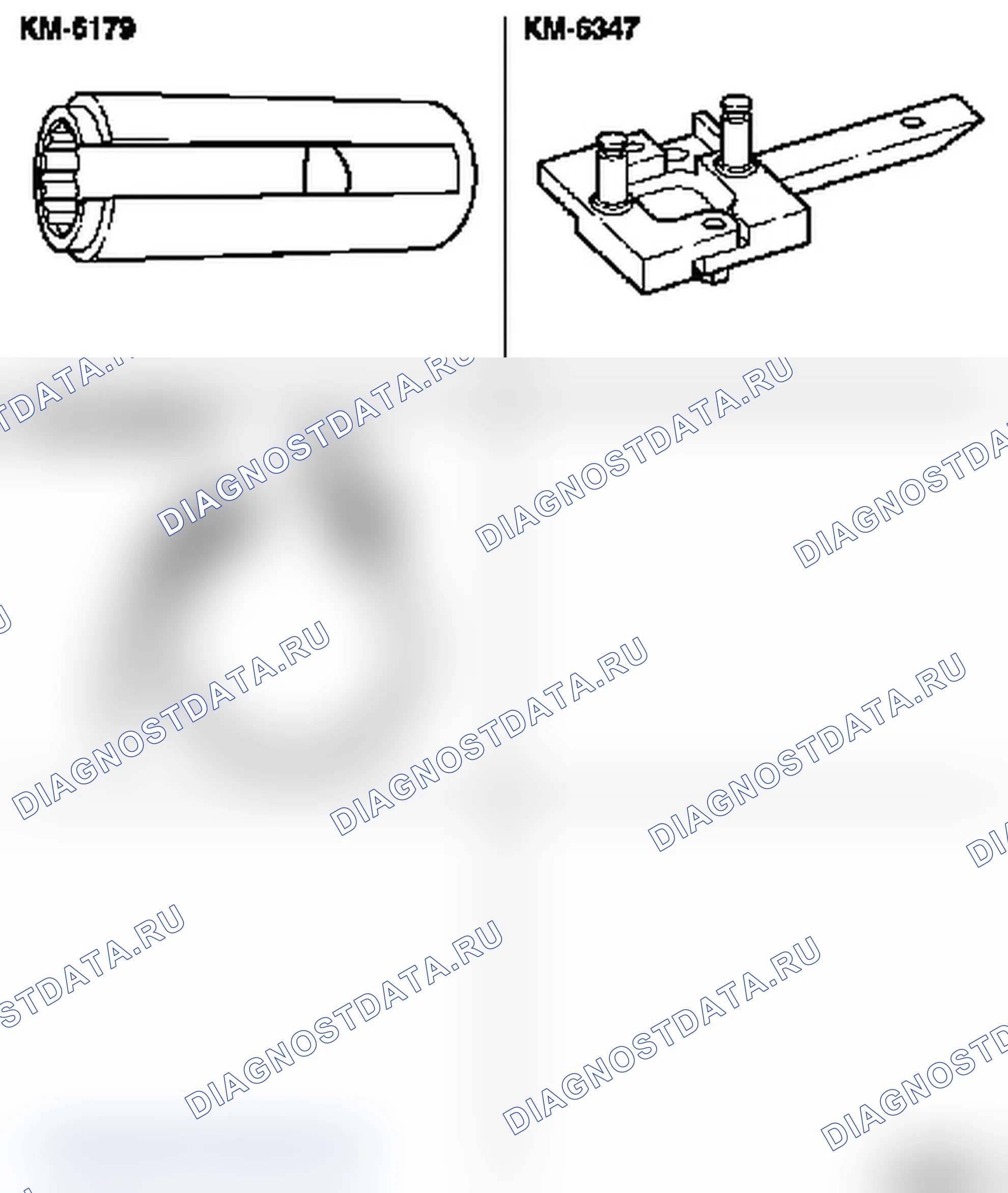 Специальные инструменты (DOHC-I). Opel Zafira A рестайлинг