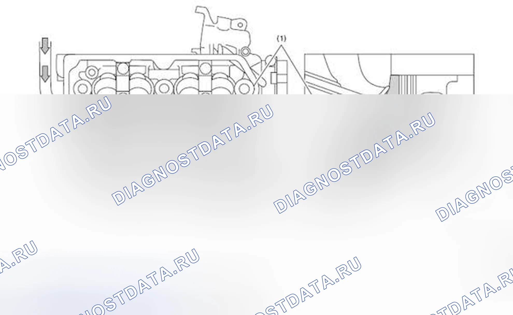 Рис. 20: ГОЛОВКА ЦИЛИНДРА. Subaru Legacy BM/BR рестайлинг