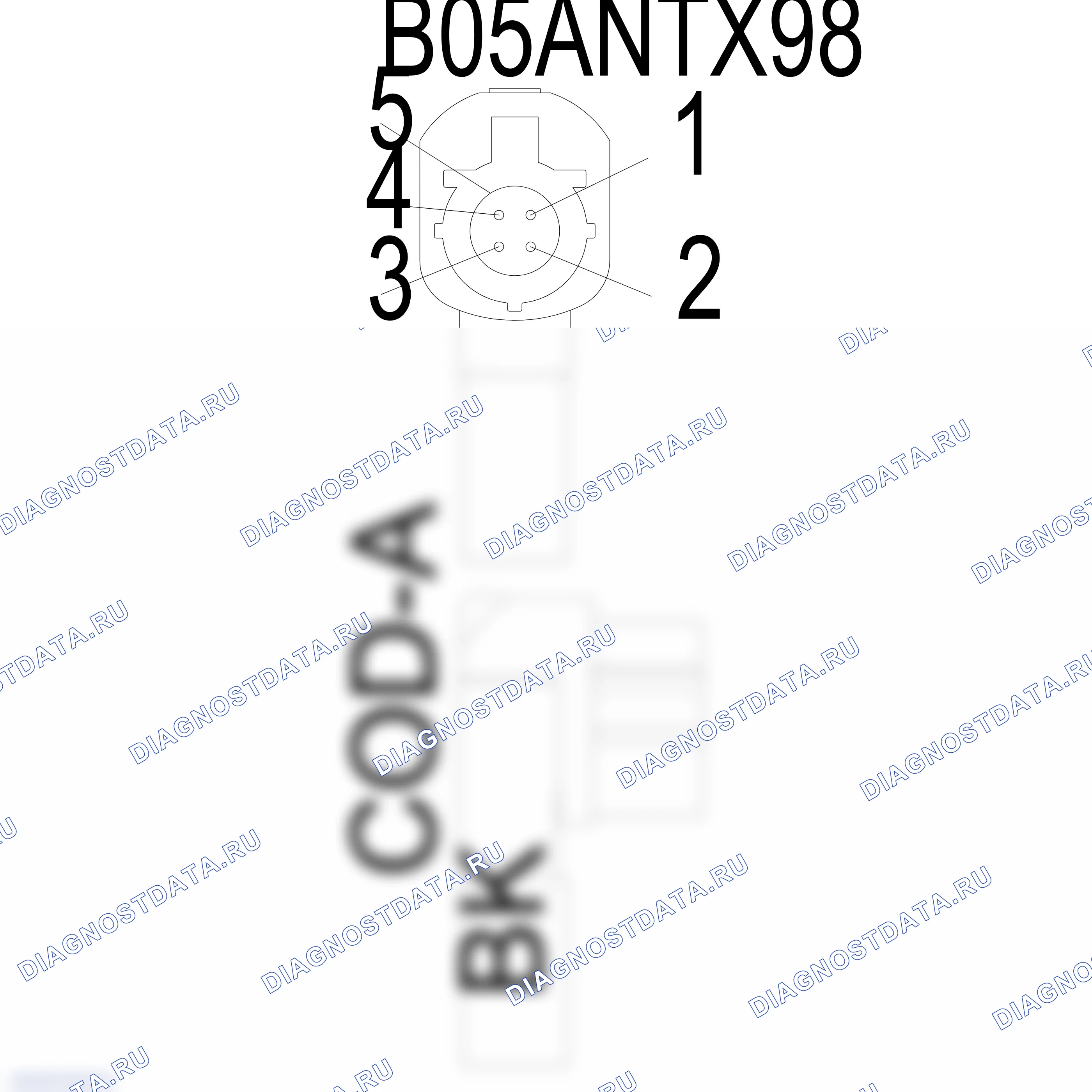 Распиновка разъёма 999 656 453 40 — внешний вид и расположение контактов. Porsche Panamera 970