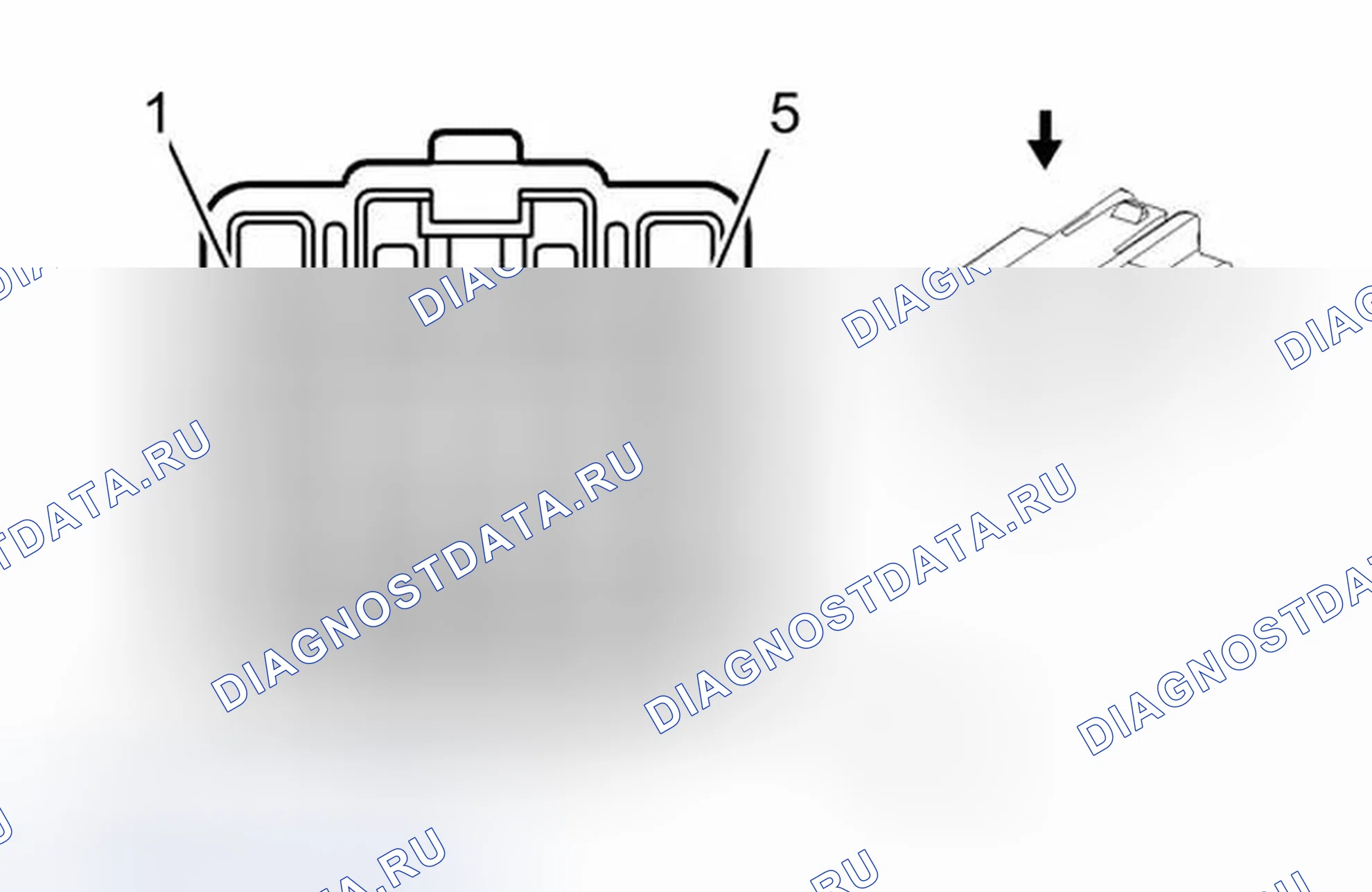 Рис. 371: Внешнее зеркало заднего вида - драйвер (DL6 или DS3). Chevrolet Traverse I
